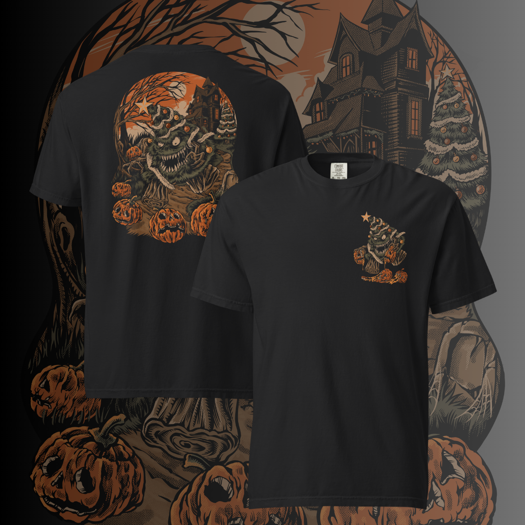 Christmas Time is Here Double Sided T-Shirt - Christmas' Revenge