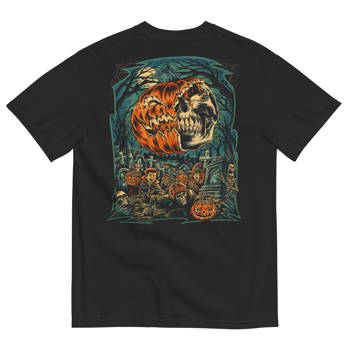 Halfway to Halloween: The Graveyard Divide – Double-Sided
