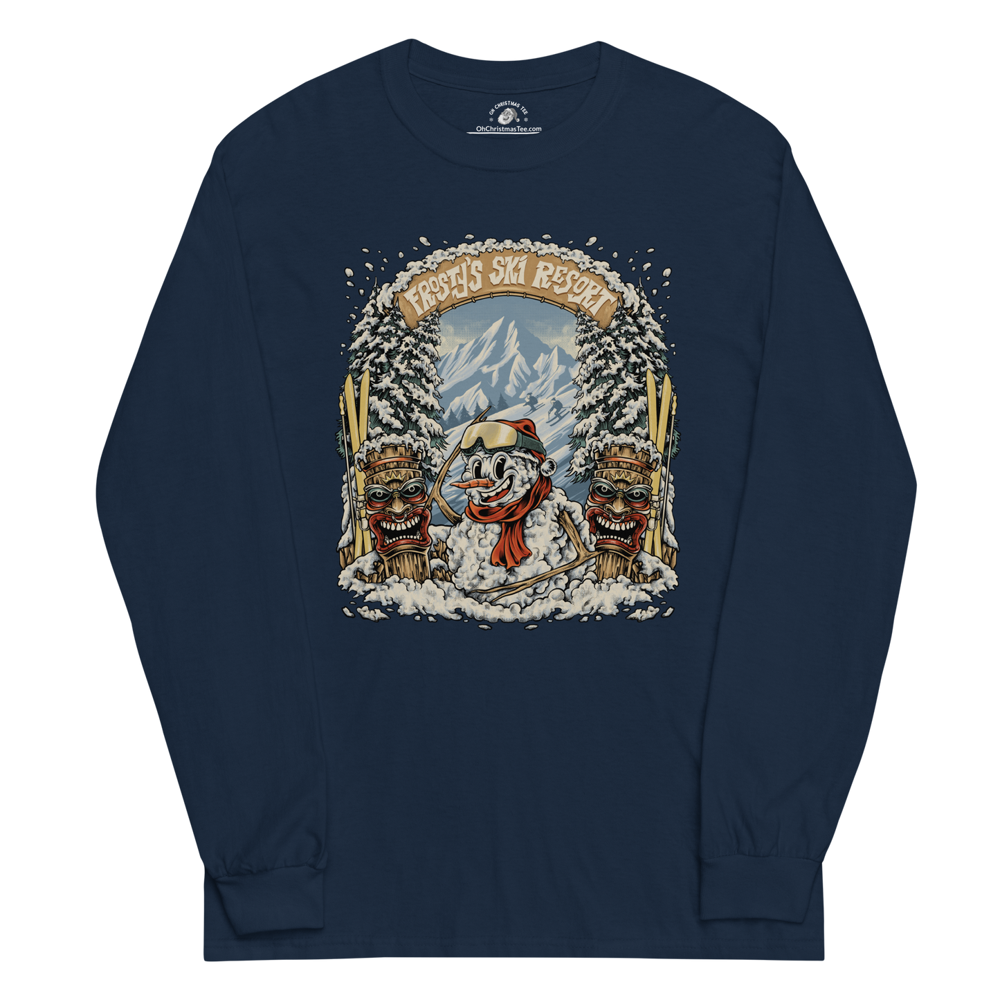 Frosty's Ski Resort Long Sleeve Tee