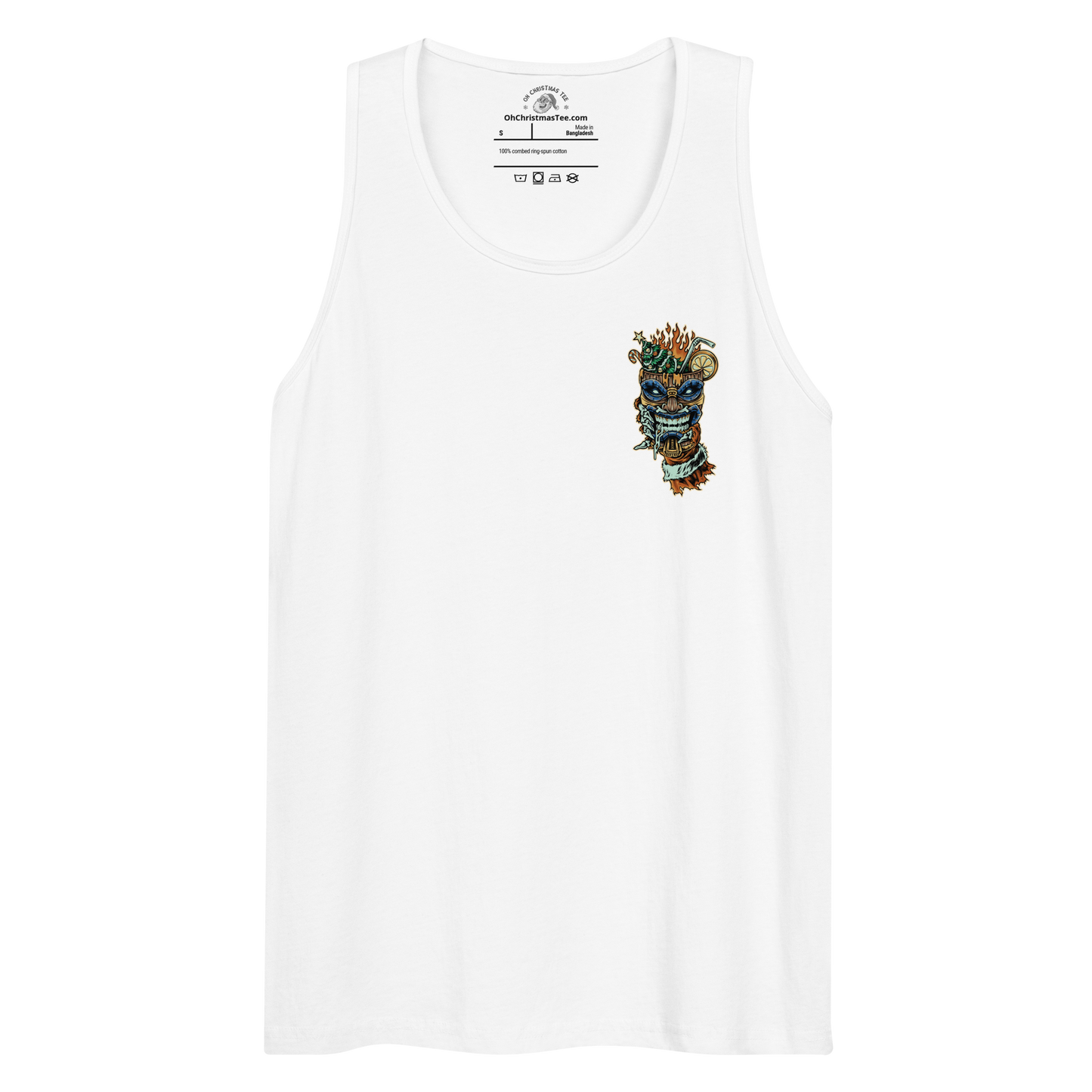 Tiki Noel — Christmas Tiki Logo Tank