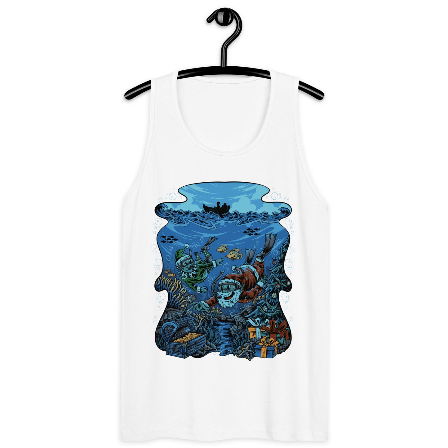 Snorkeling Santa Tank