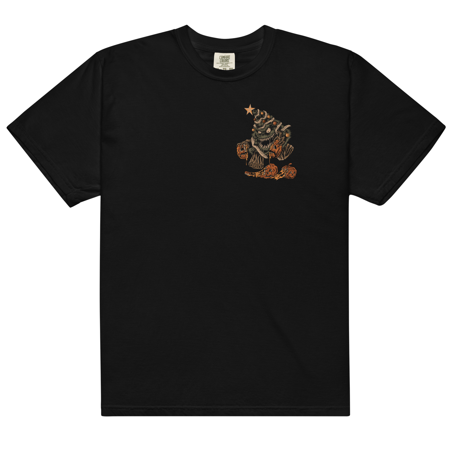Twisted Tree Holiday Tee – Evil Christmas Tree Graphic T-Shirt