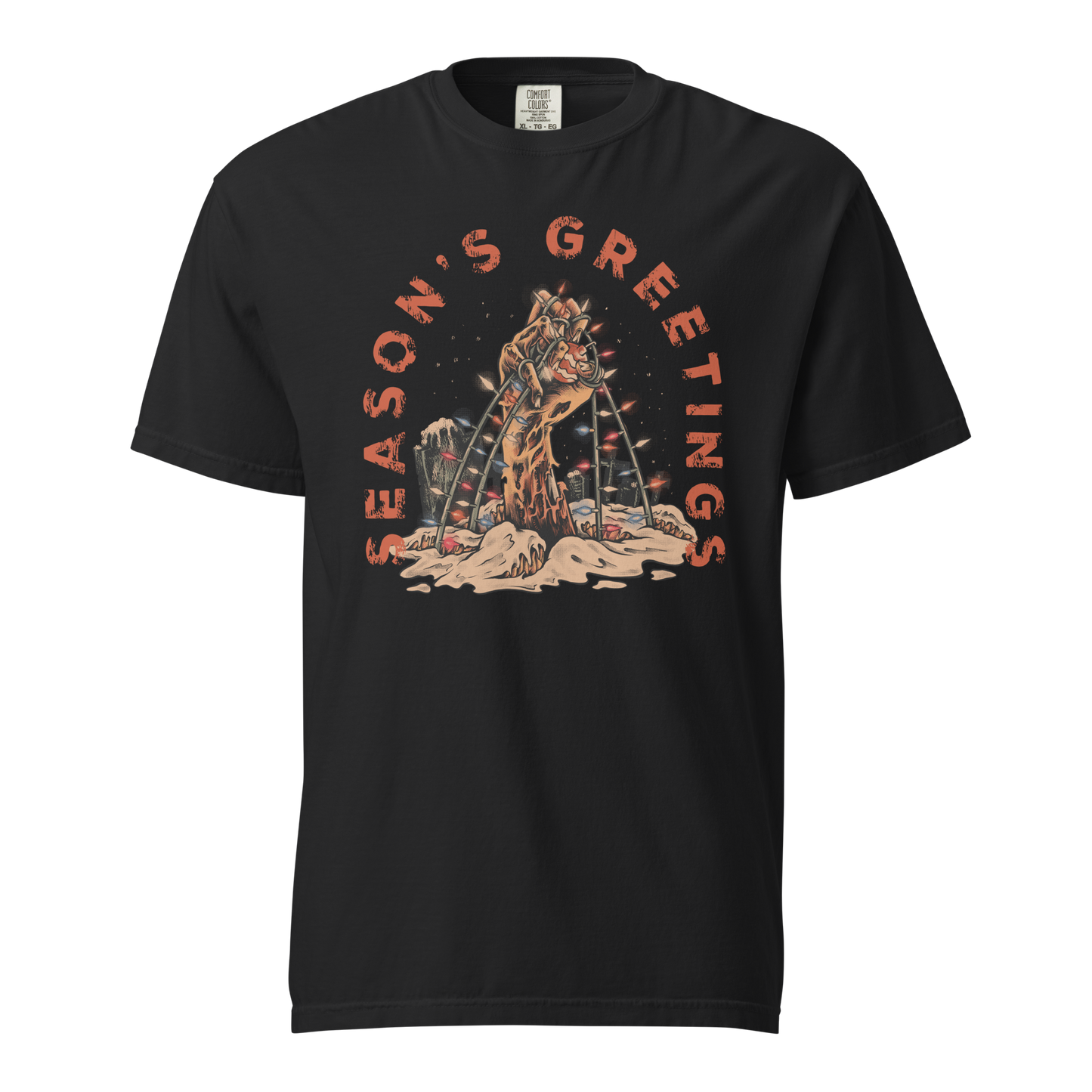 Season’s Greetings Horror T-Shirt – Dark Christmas Shirt