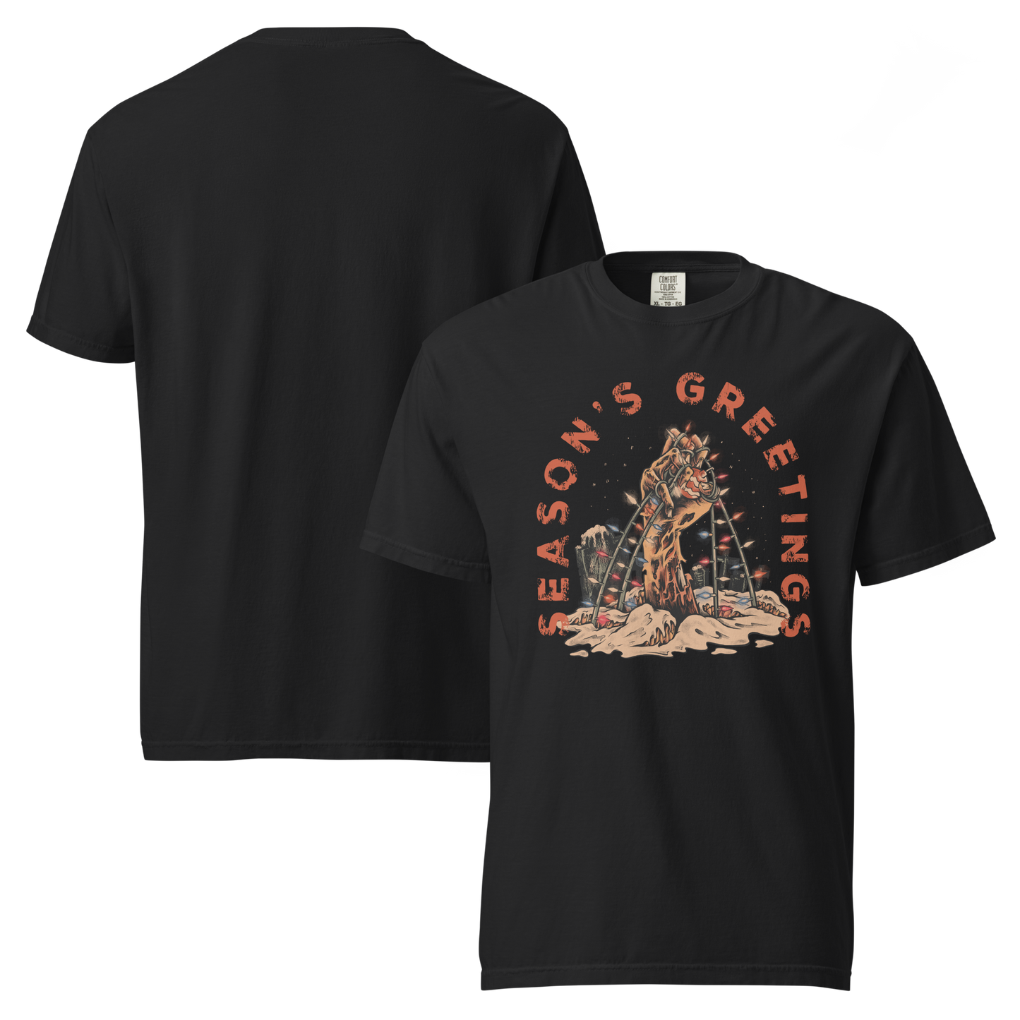 Season’s Greetings Horror T-Shirt – Dark Christmas Shirt