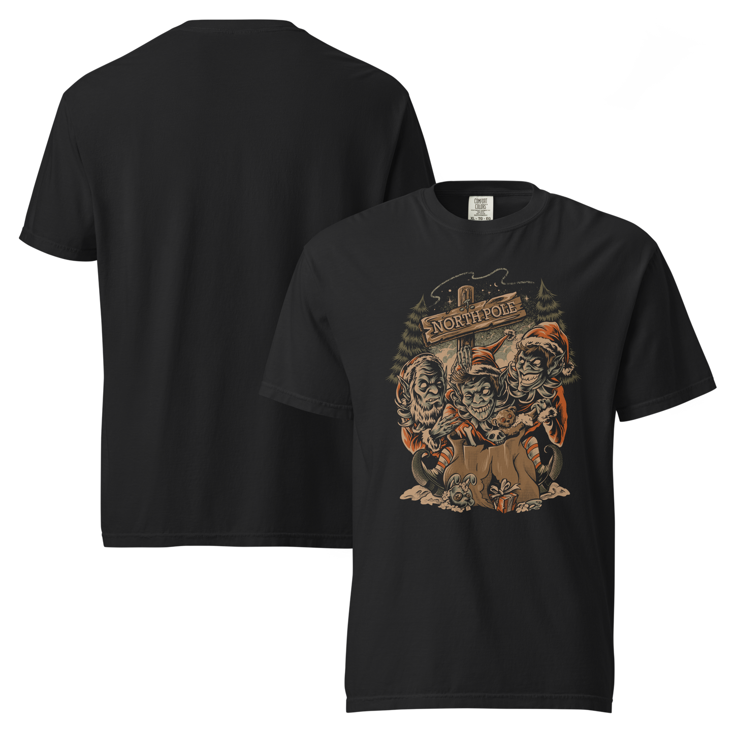 Evil Elves North Pole T-Shirt – Creepy Christmas Tee