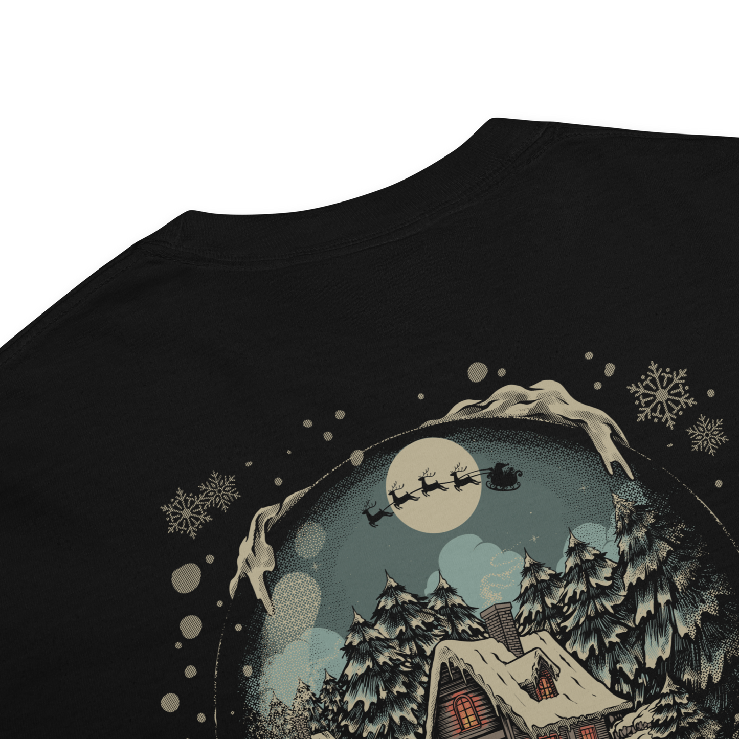 Santa x Snow Globe Shirt | Snow Globe T-shirt