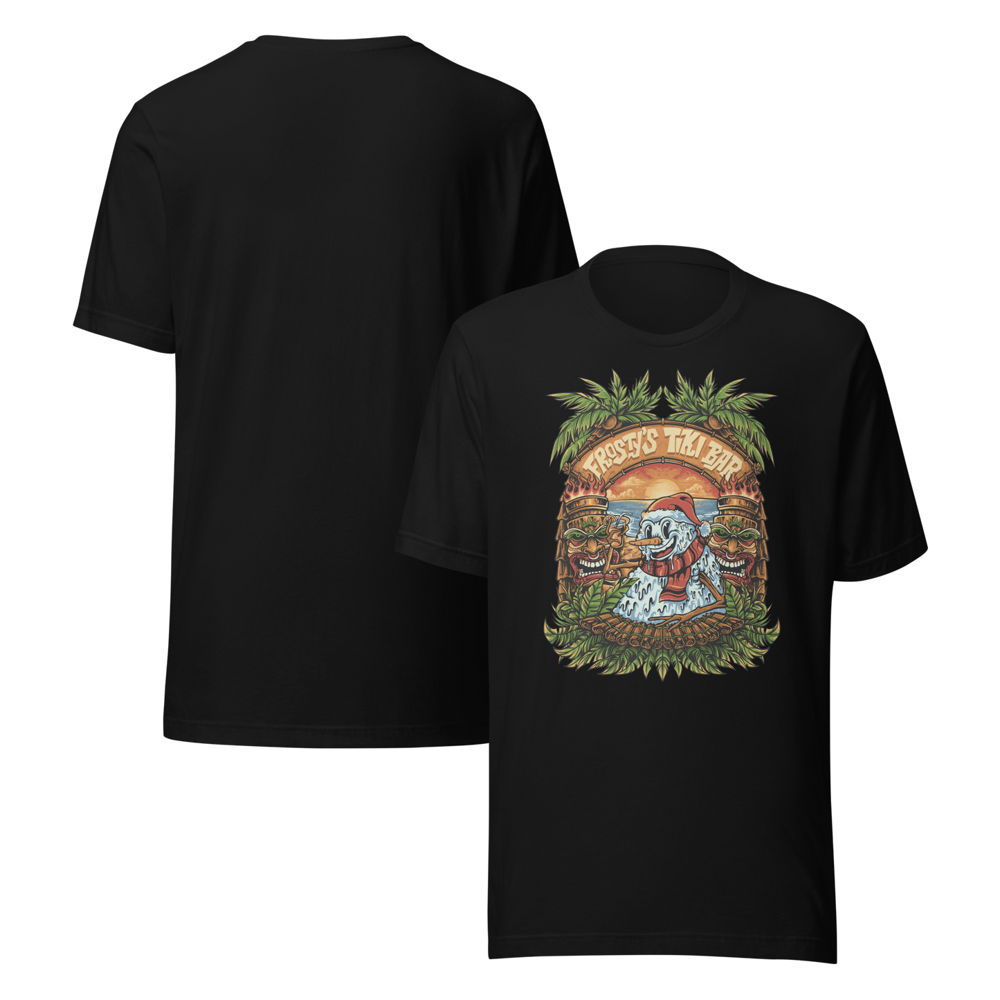 Frosty's Tiki Bar - Christmas in July Tee