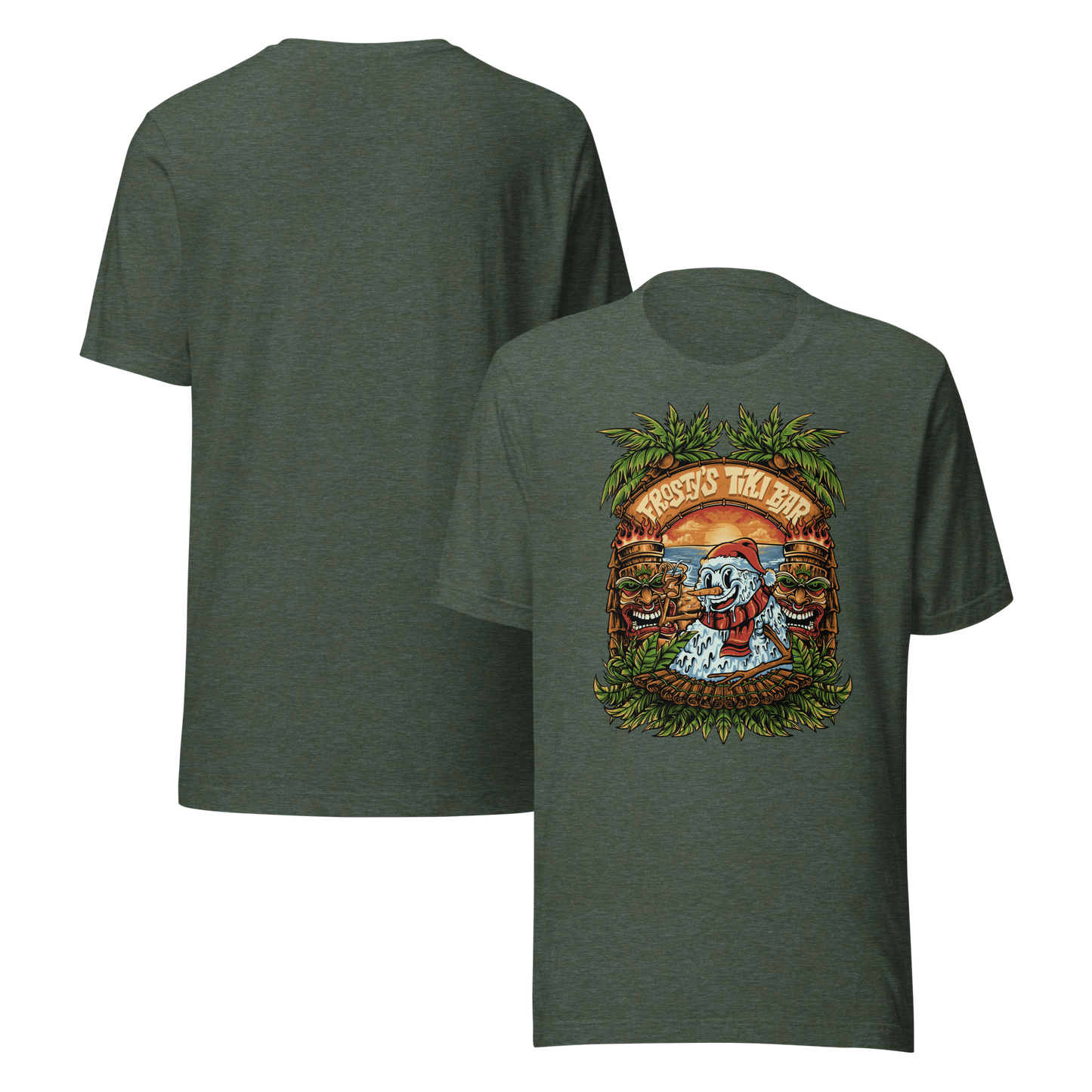 Frosty's Tiki Bar - Christmas in July Tee