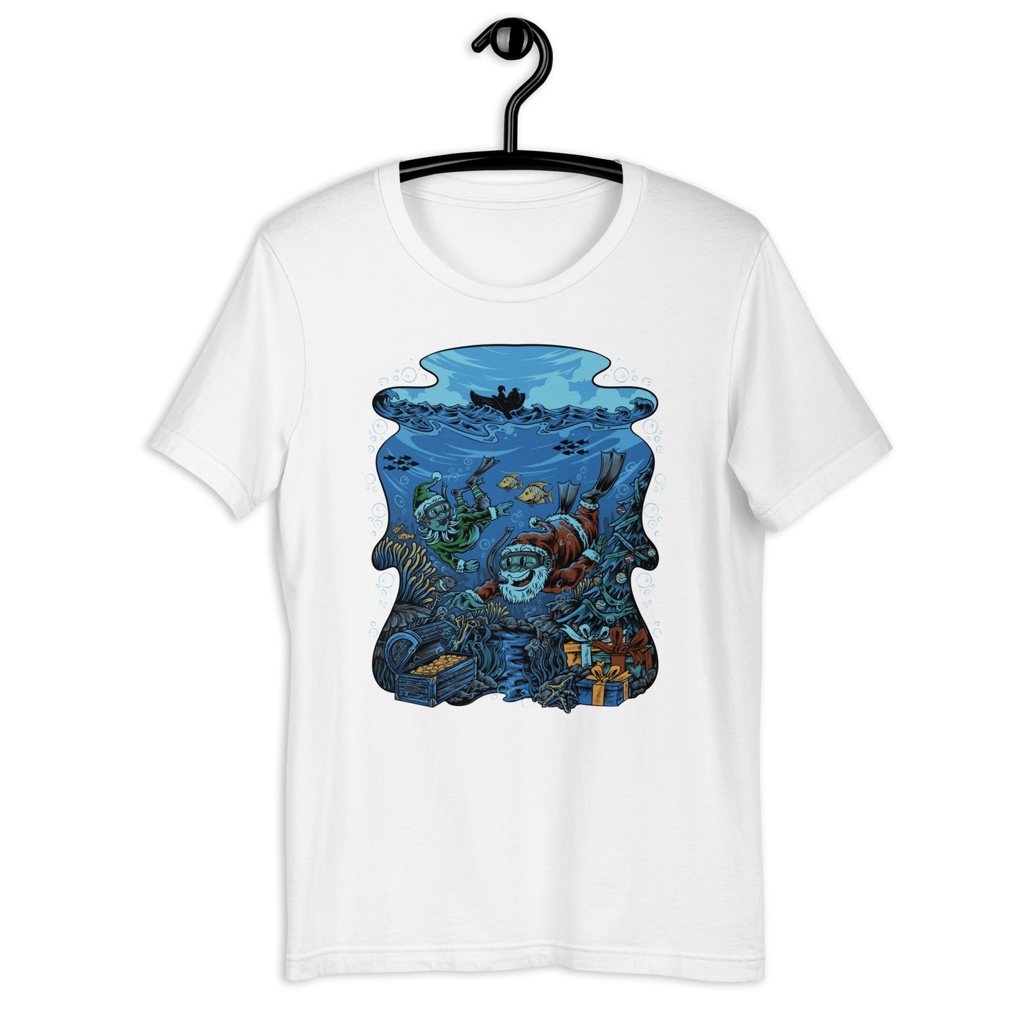 Snorkeling Santa Tee
