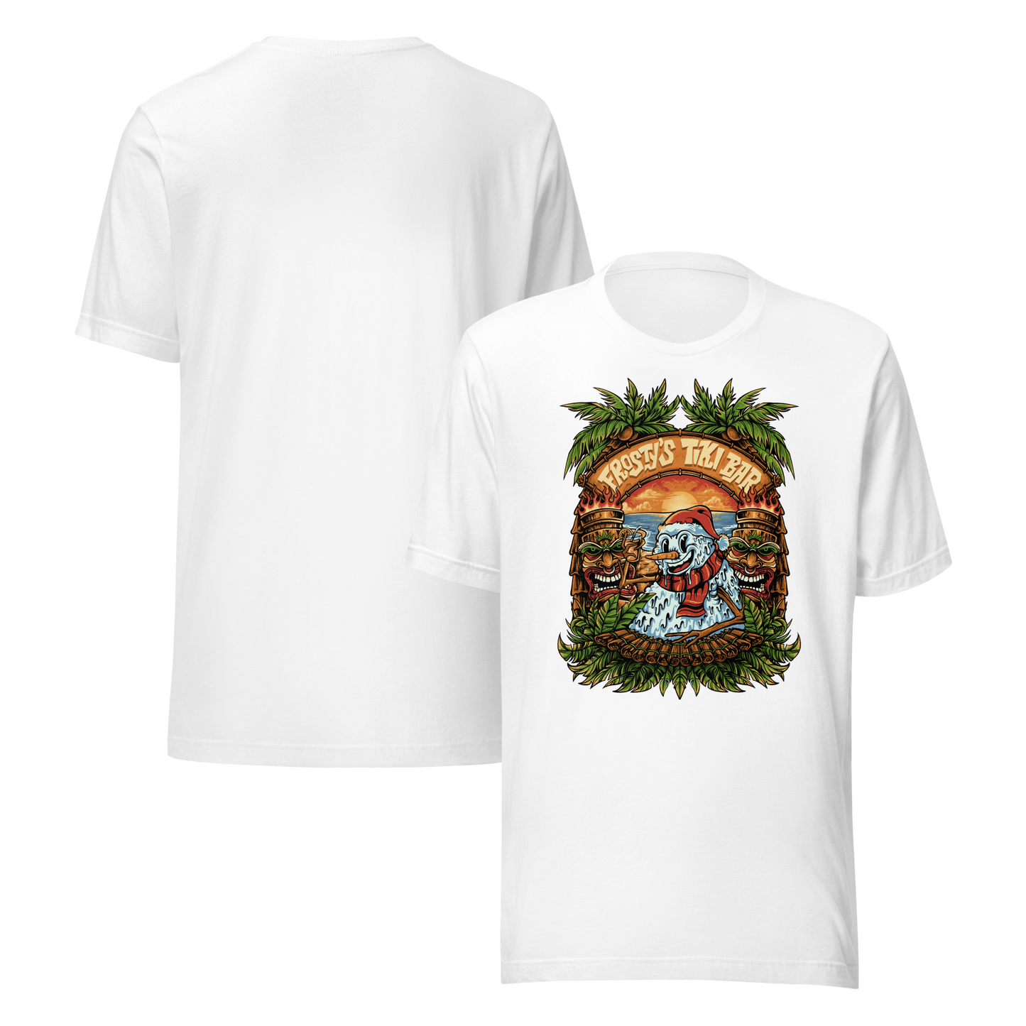 Frosty's Tiki Bar - Christmas in July Tee