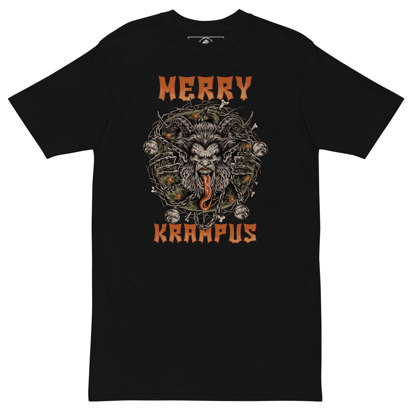 Merry Krampus Tee: Yuletide Horror is Coming to Town