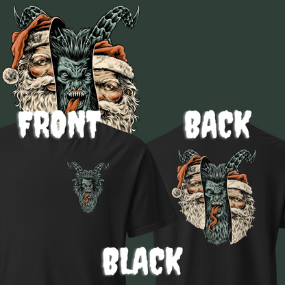 Team Krampus: Krampus v Santa Double Sided Tee