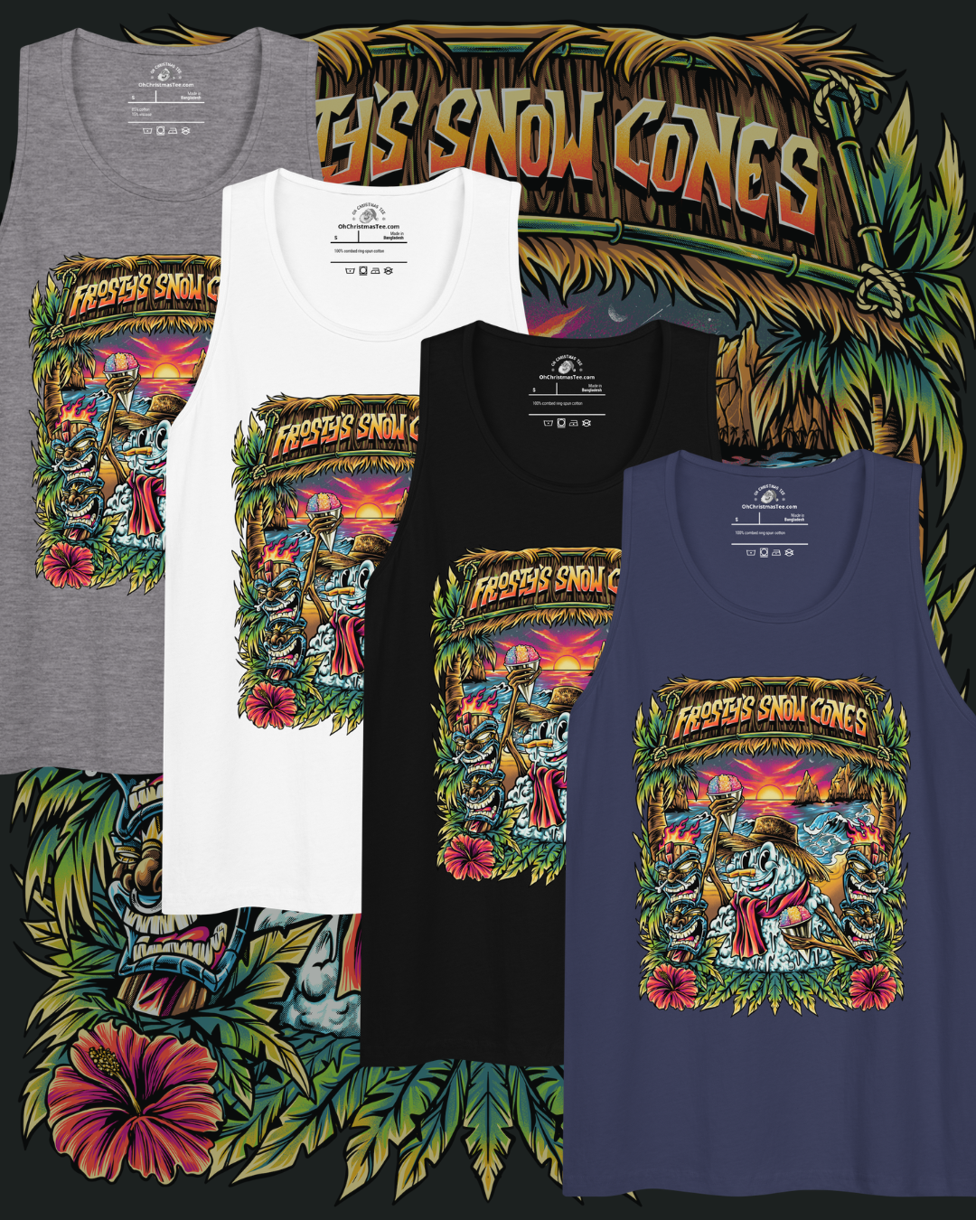 Frosty's Snow Cones — Men's Premium Tank Top