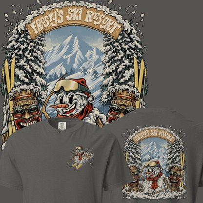 Frosty's Ski Resort Double Sided Tee
