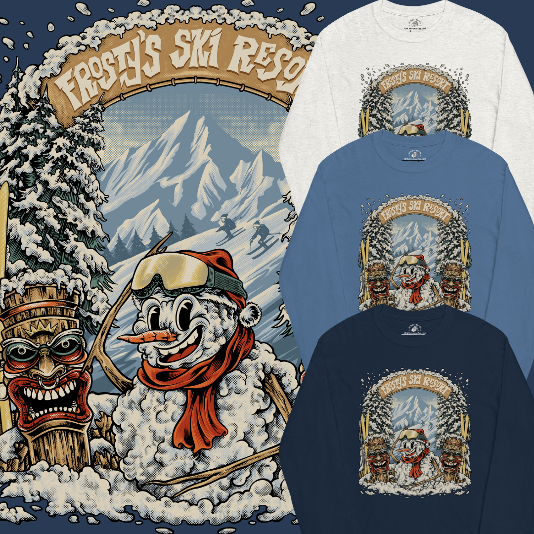 Frosty's Ski Resort Long Sleeve Tee