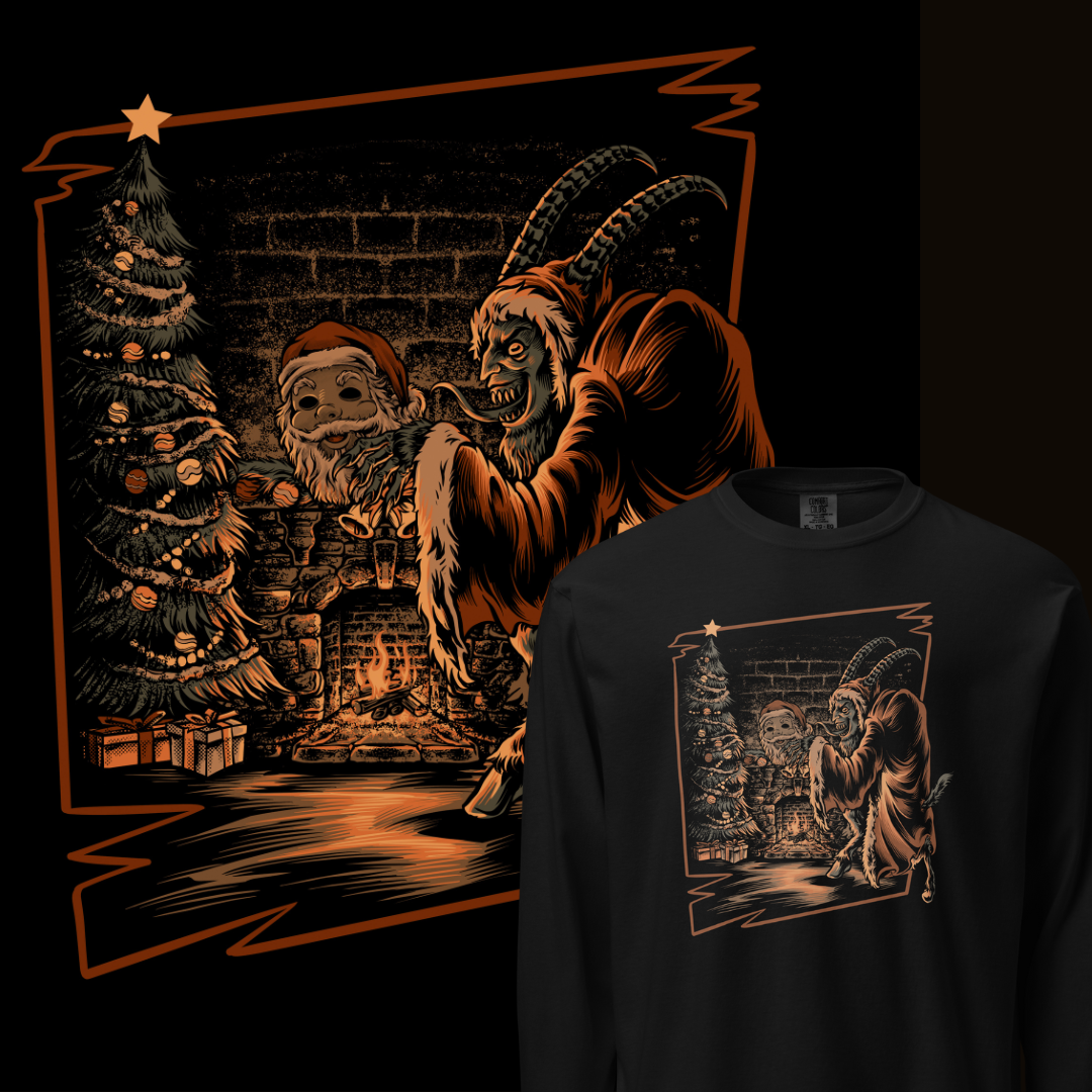 Krampus Claus - Long Sleeve Tee