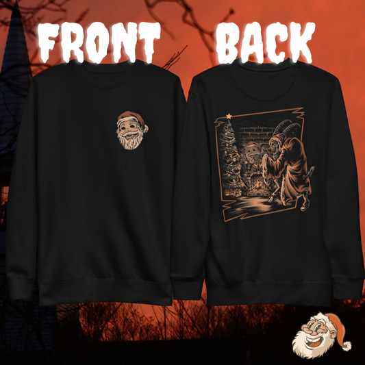 Santa x Krampus Crewneck Sweater