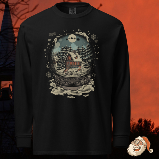 Christmas Snow Globe Long Sleeve Tee