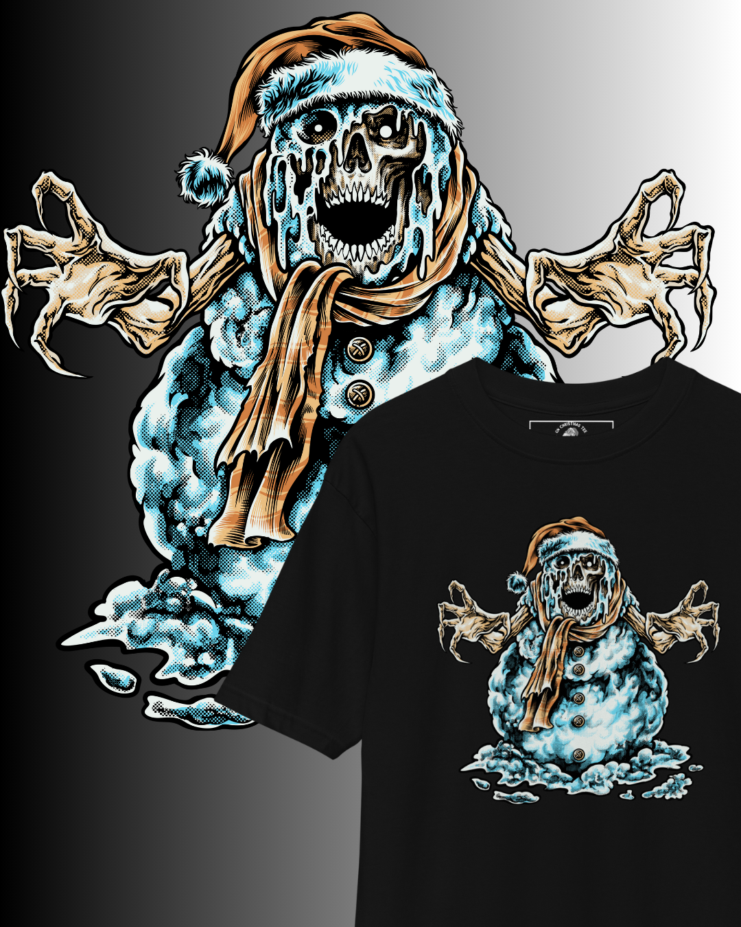 Scary Snowman | Frostbite Creepmas Tee