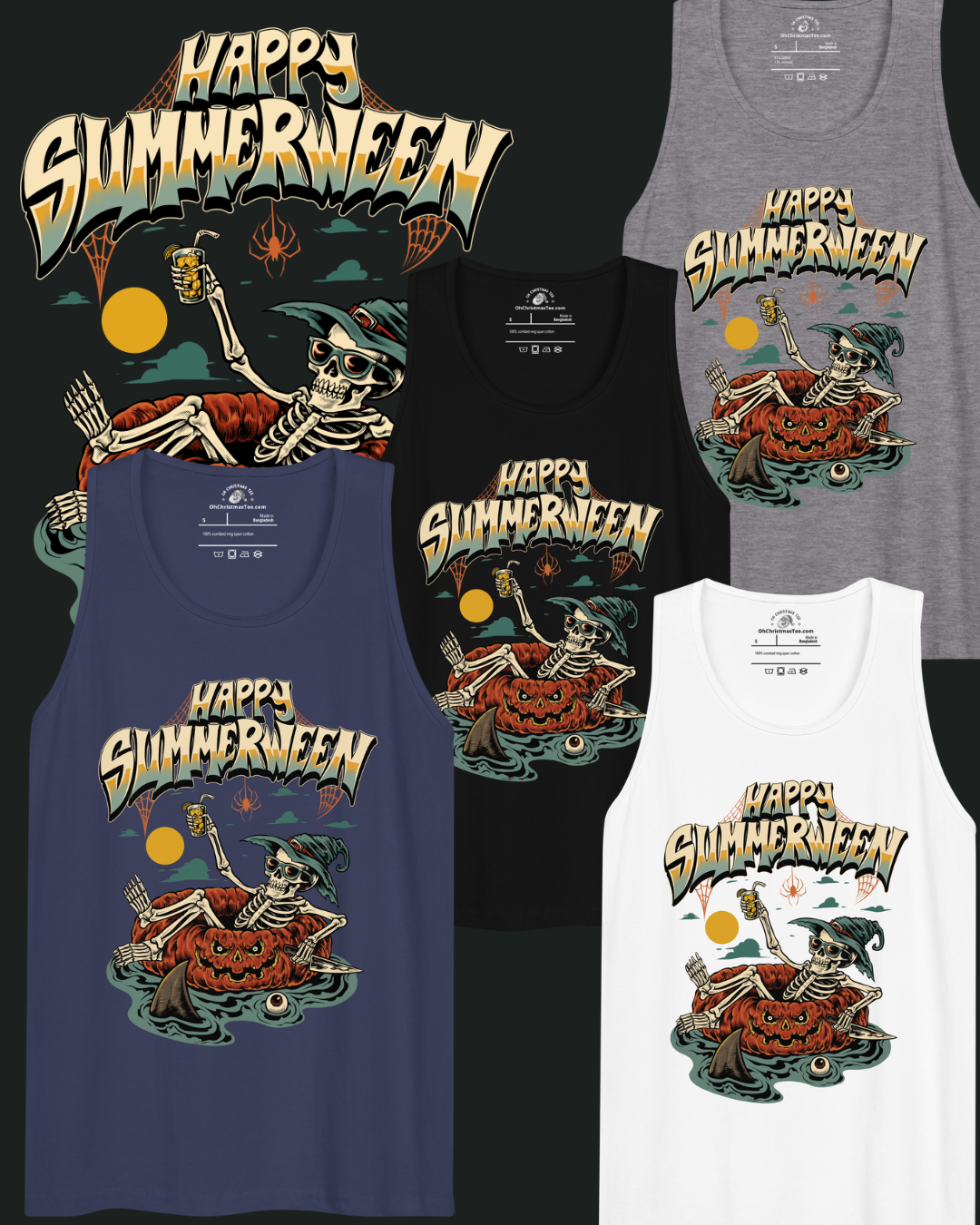 Happy Summerween: Dead in the Water Tank Top
