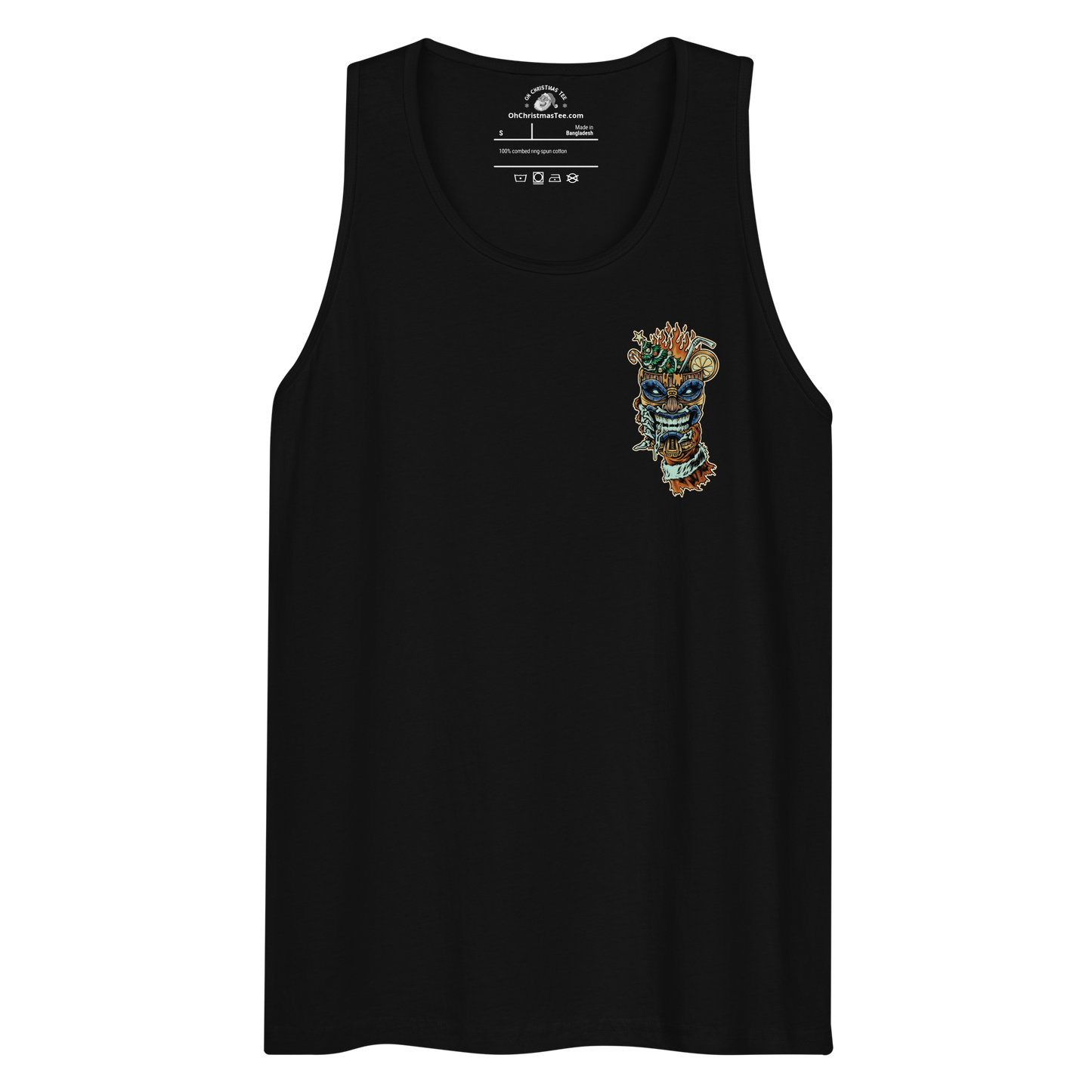 Tiki Noel — Christmas Tiki Logo Tank