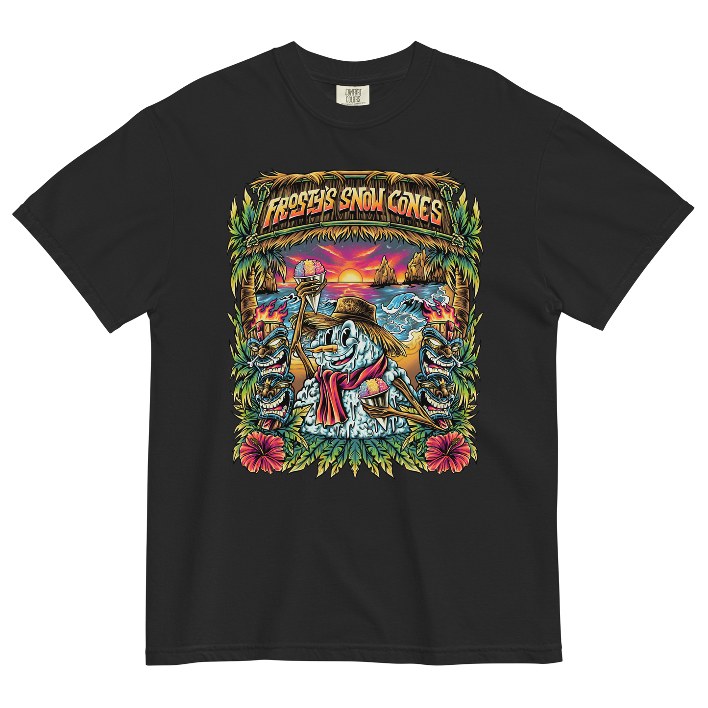 Frosty's Snow Cones — Christmas in July T-Shirt