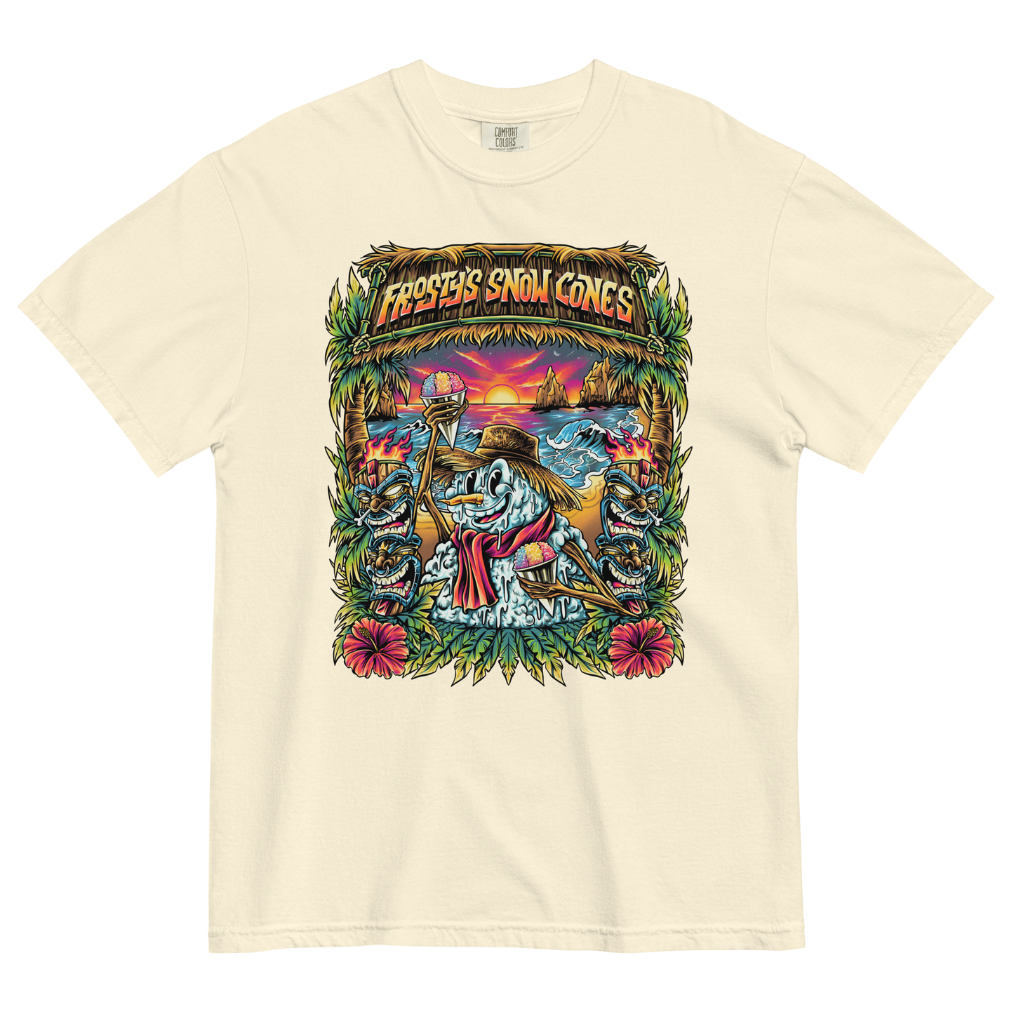 Frosty's Snow Cones — Christmas in July T-Shirt