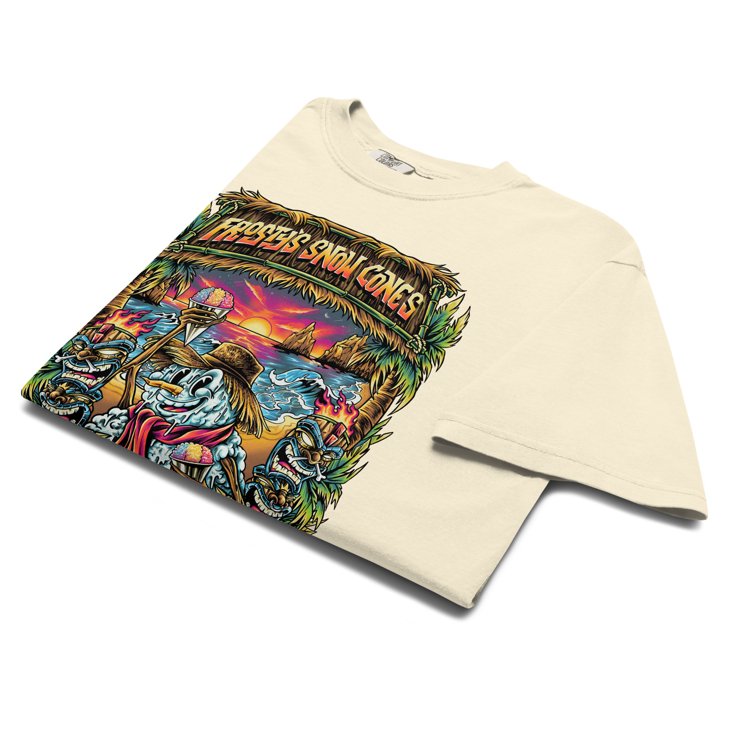 Frosty's Snow Cones — Christmas in July T-Shirt