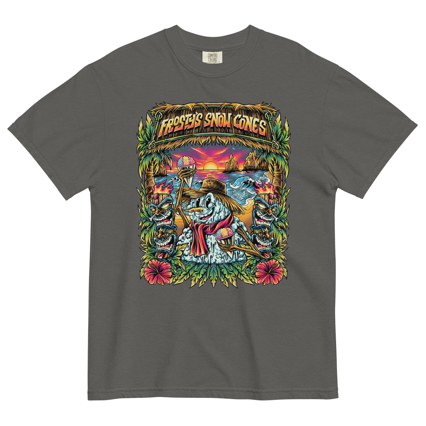 Frosty's Snow Cones — Christmas in July T-Shirt