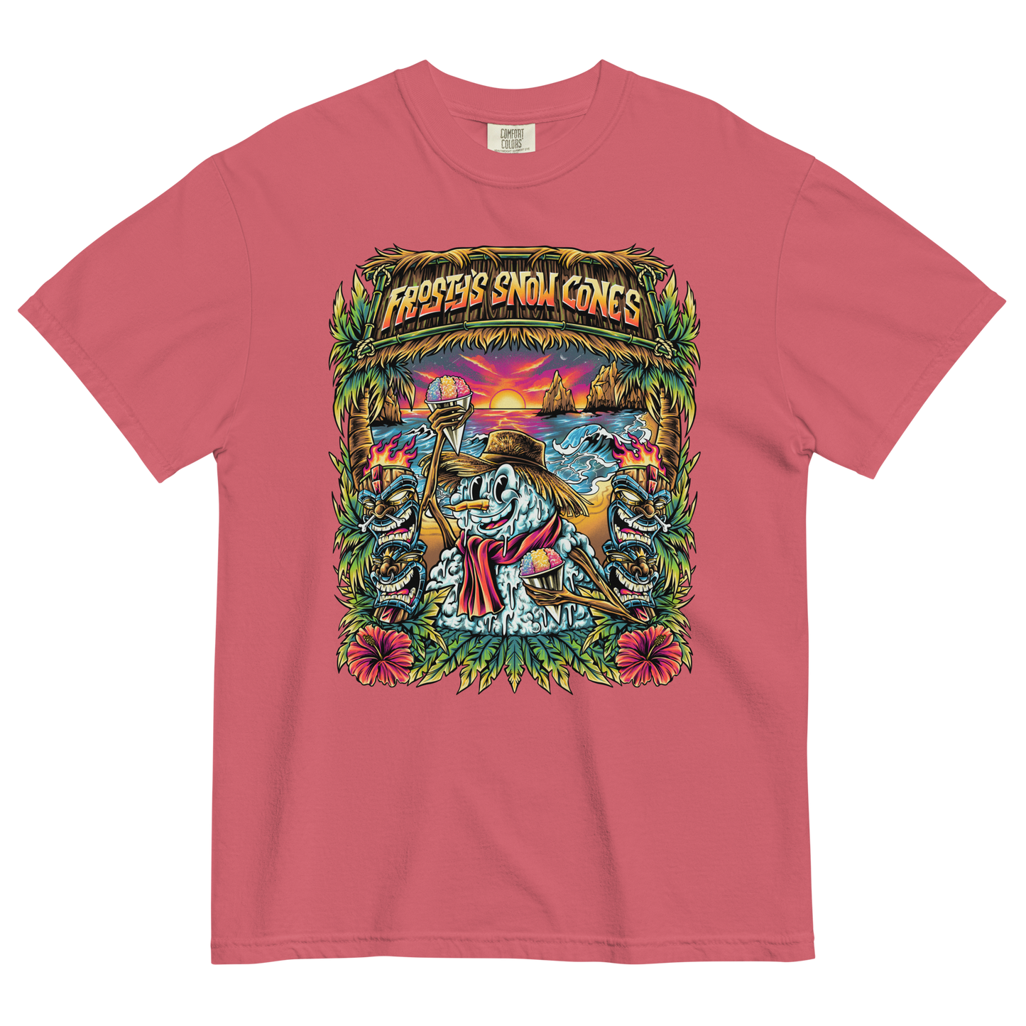 Frosty's Snow Cones — Christmas in July T-Shirt