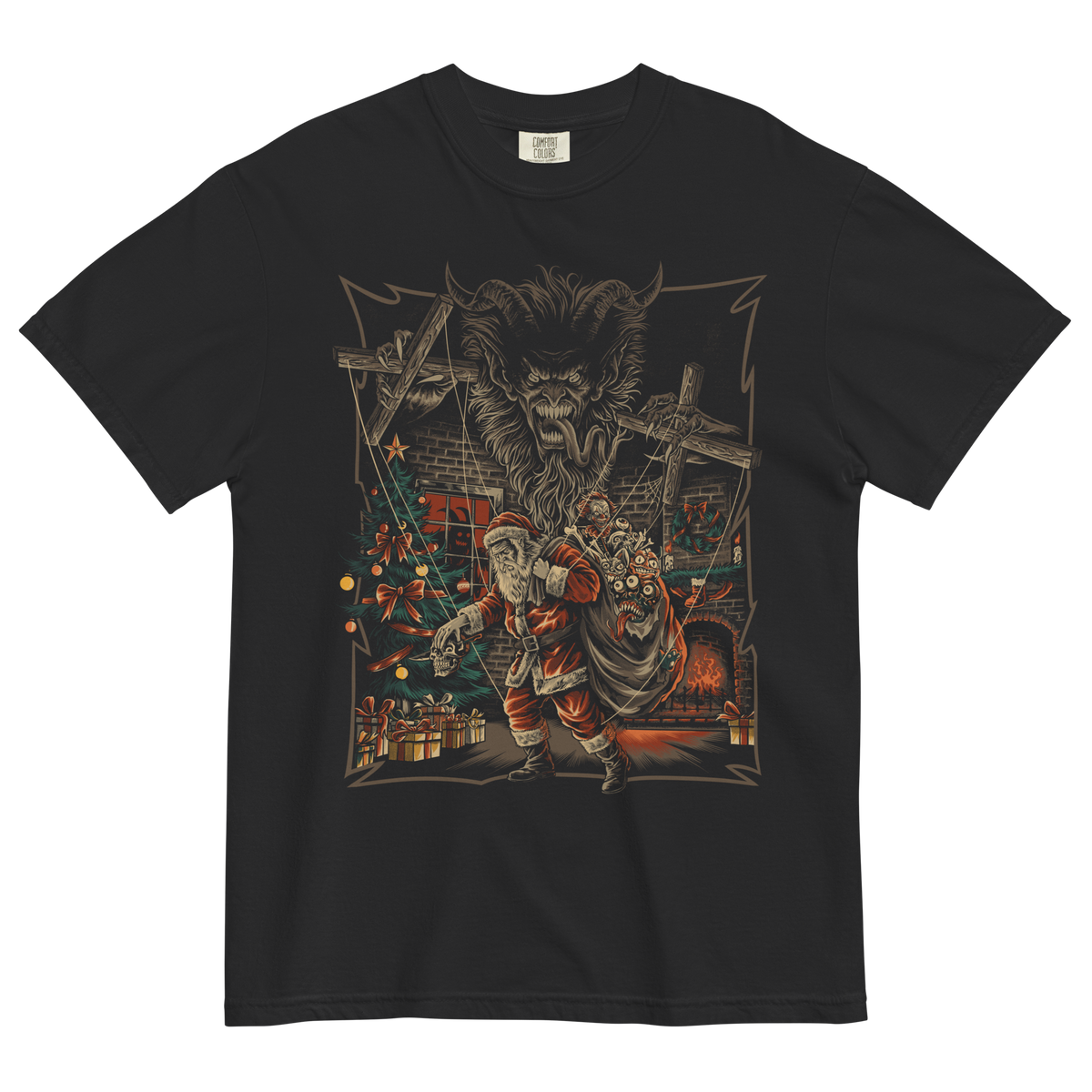 The Puppet Master | Krampus & Santa Graphic Tee