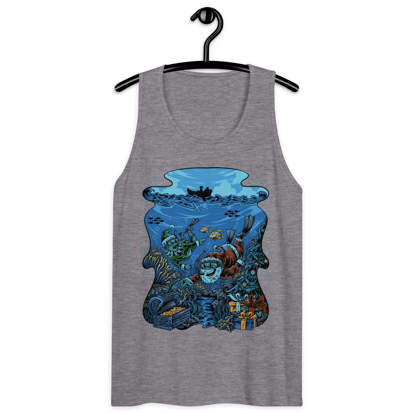 Snorkeling Santa Tank