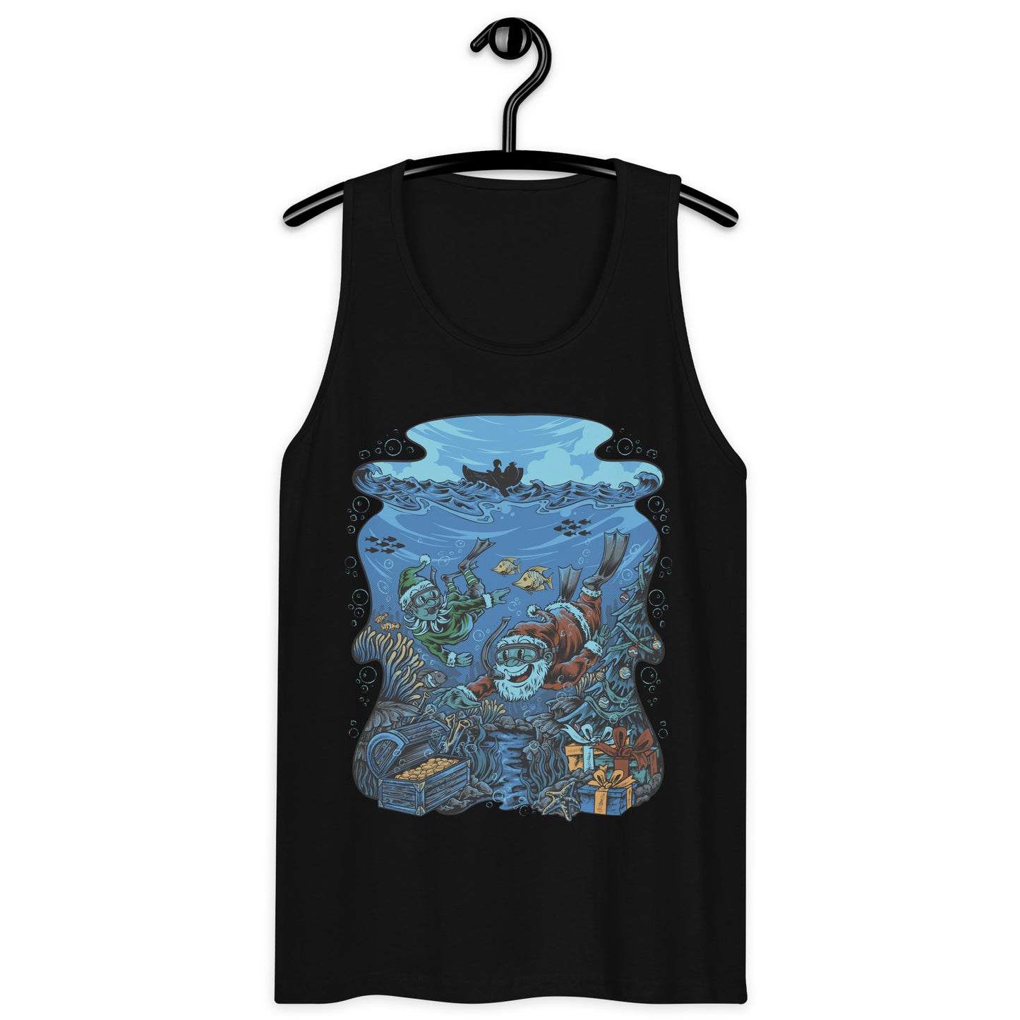 Snorkeling Santa Tank