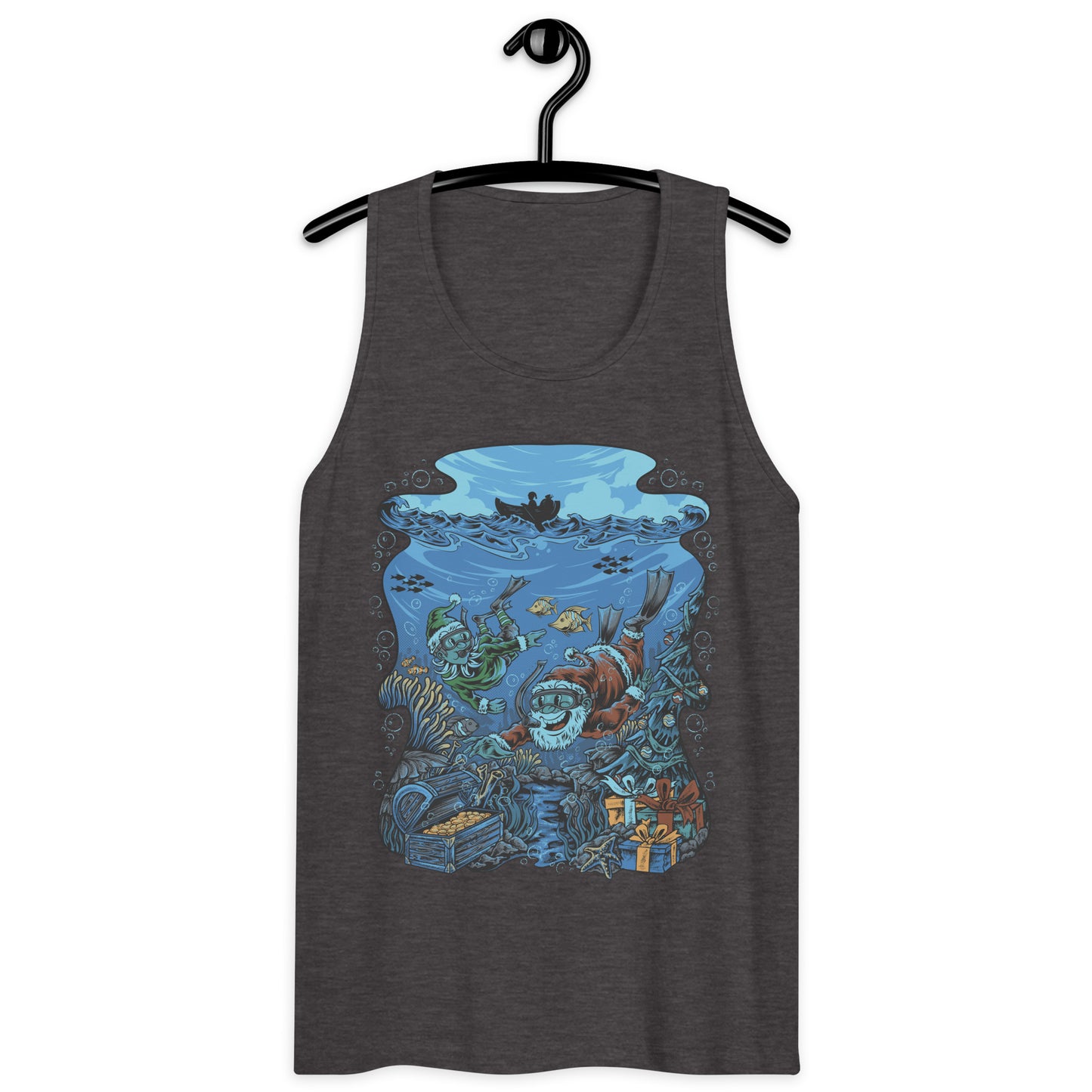 Snorkeling Santa Tank