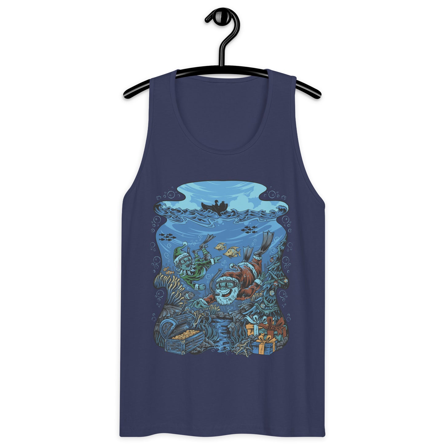 Snorkeling Santa Tank