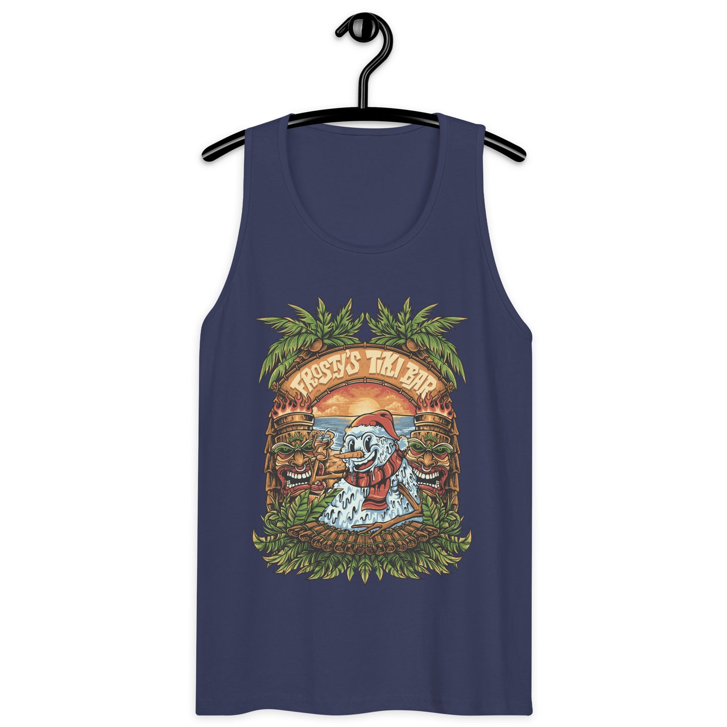 Frosty's Tiki Bar - Christmas in July Tank Top