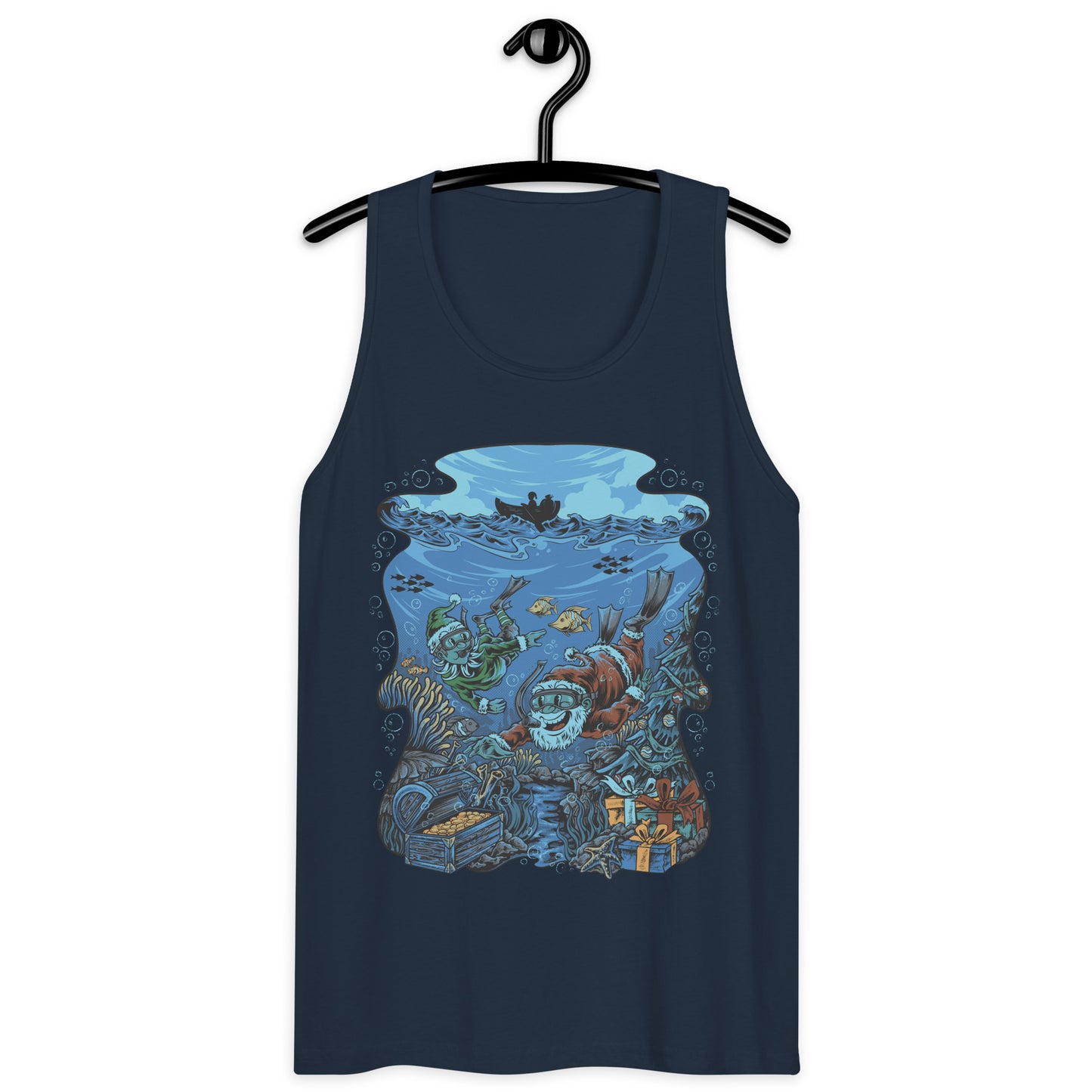 Snorkeling Santa Tank