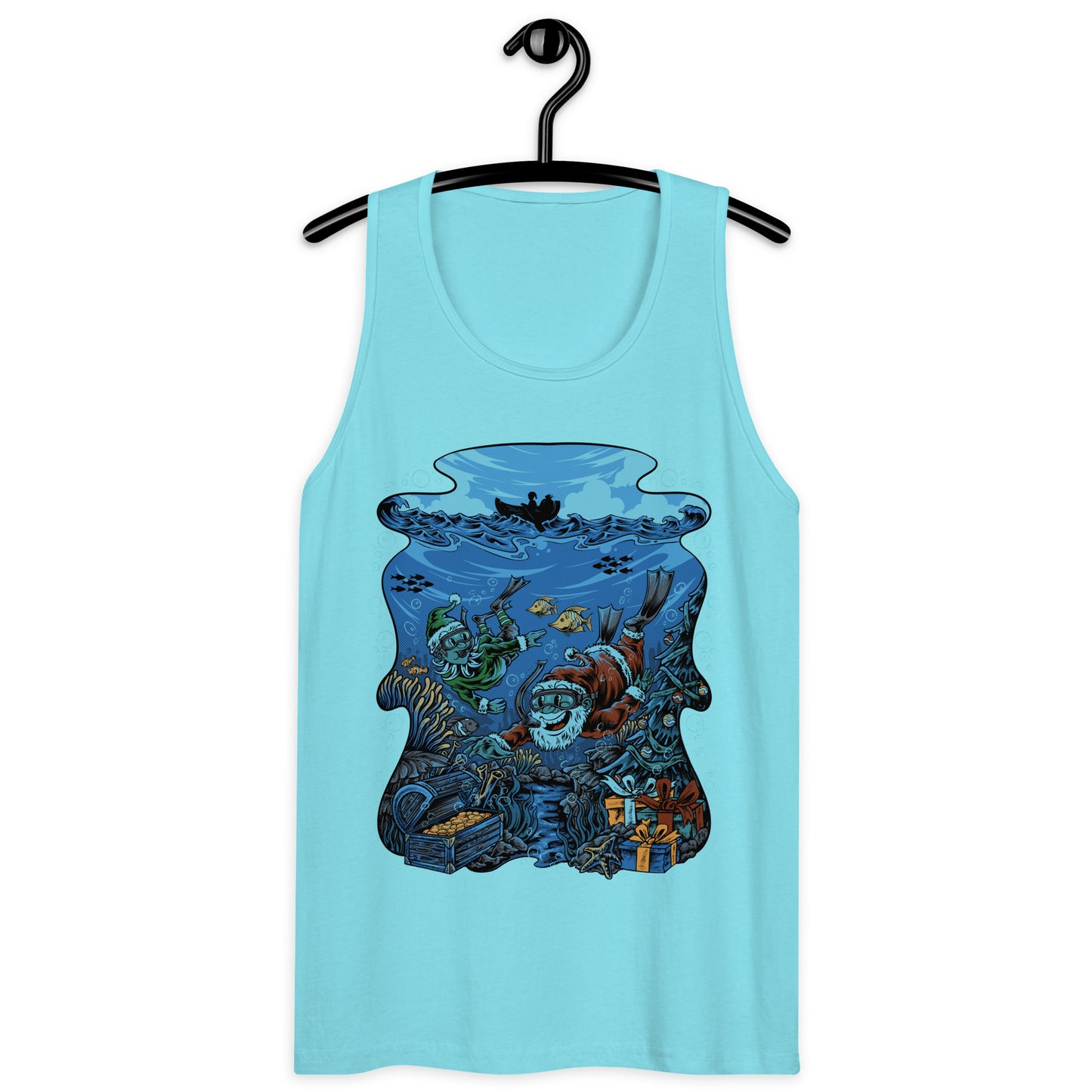 Snorkeling Santa Tank