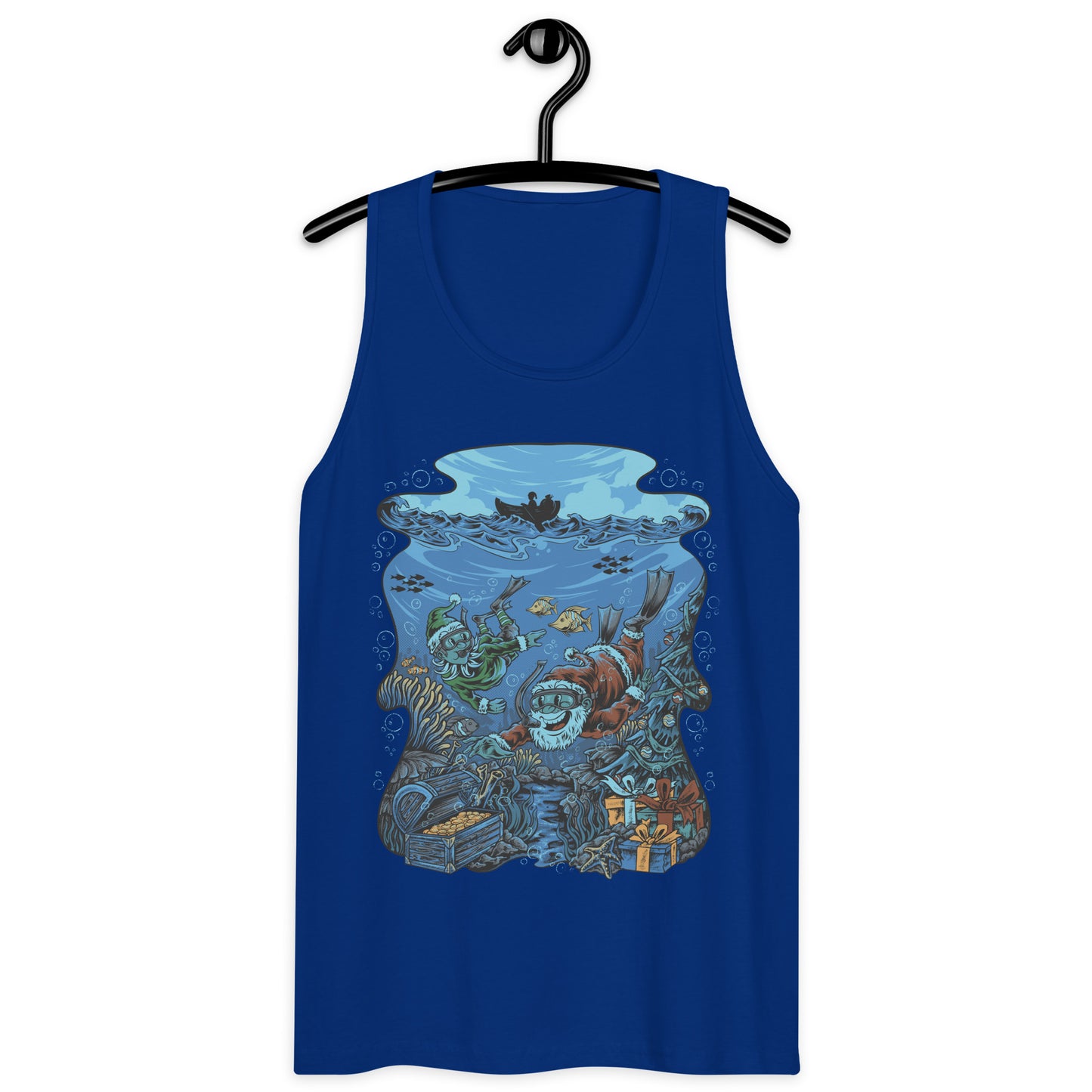 Snorkeling Santa Tank