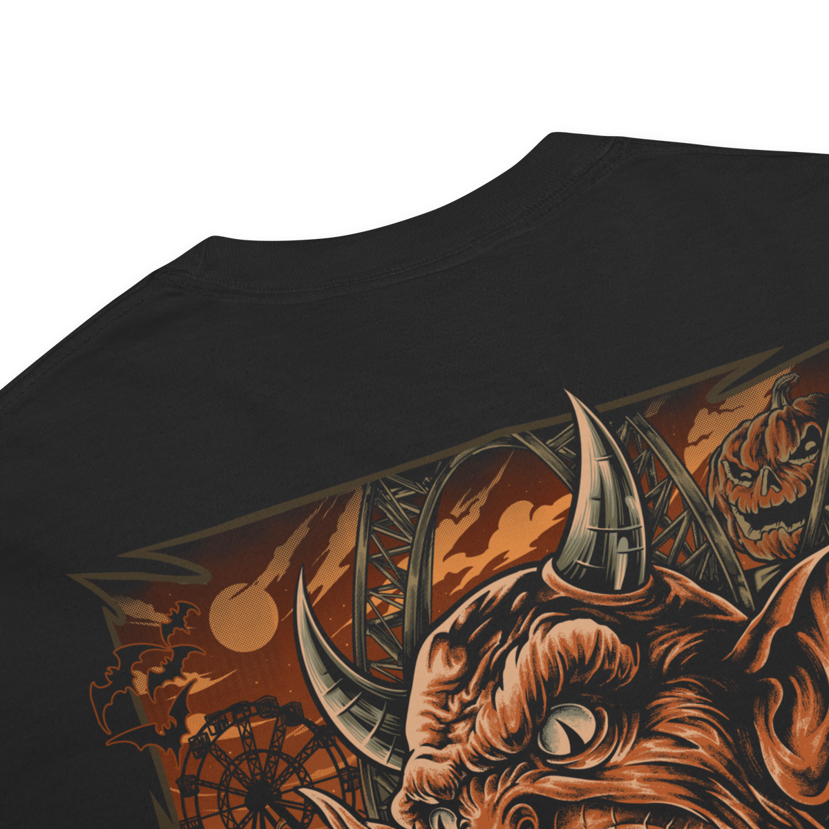 The Last Ride: Monster Coaster T-Shirt (Double-Sided)