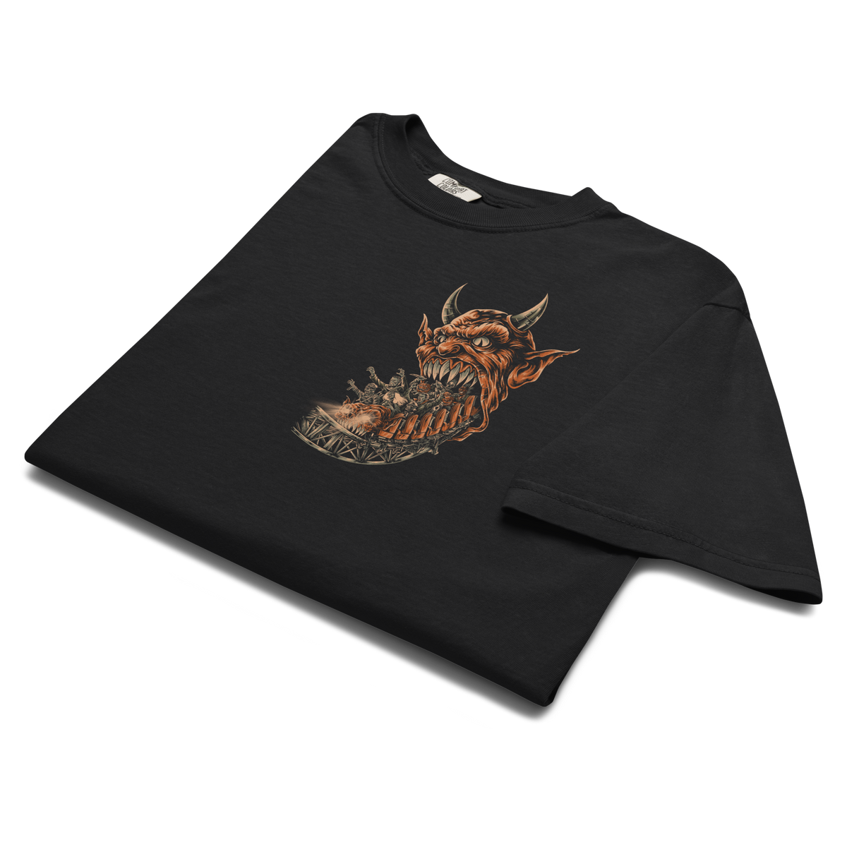 The Last Ride: Monster Coaster T-Shirt (Double-Sided)