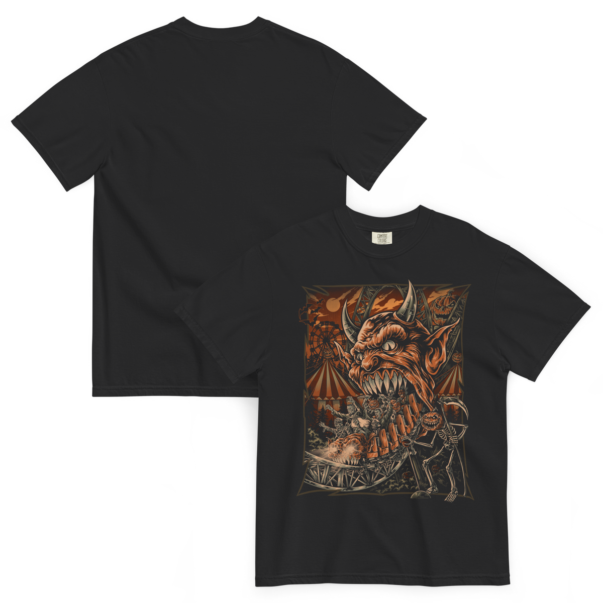 The Last Ride: Monster Coaster Horror T-Shirt