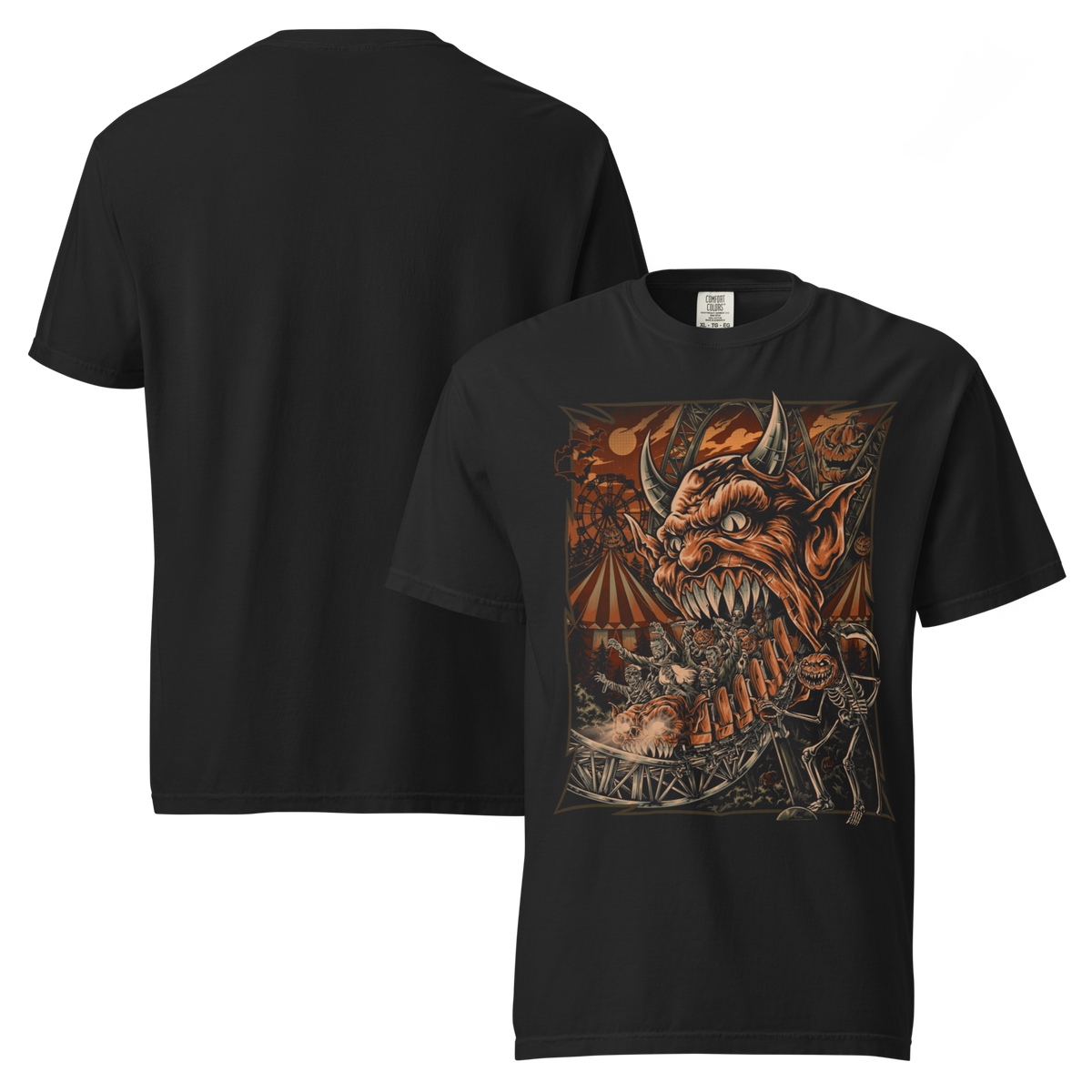 The Last Ride: Monster Coaster Horror T-Shirt