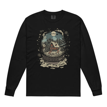 Christmas Snow Globe Long Sleeve Tee