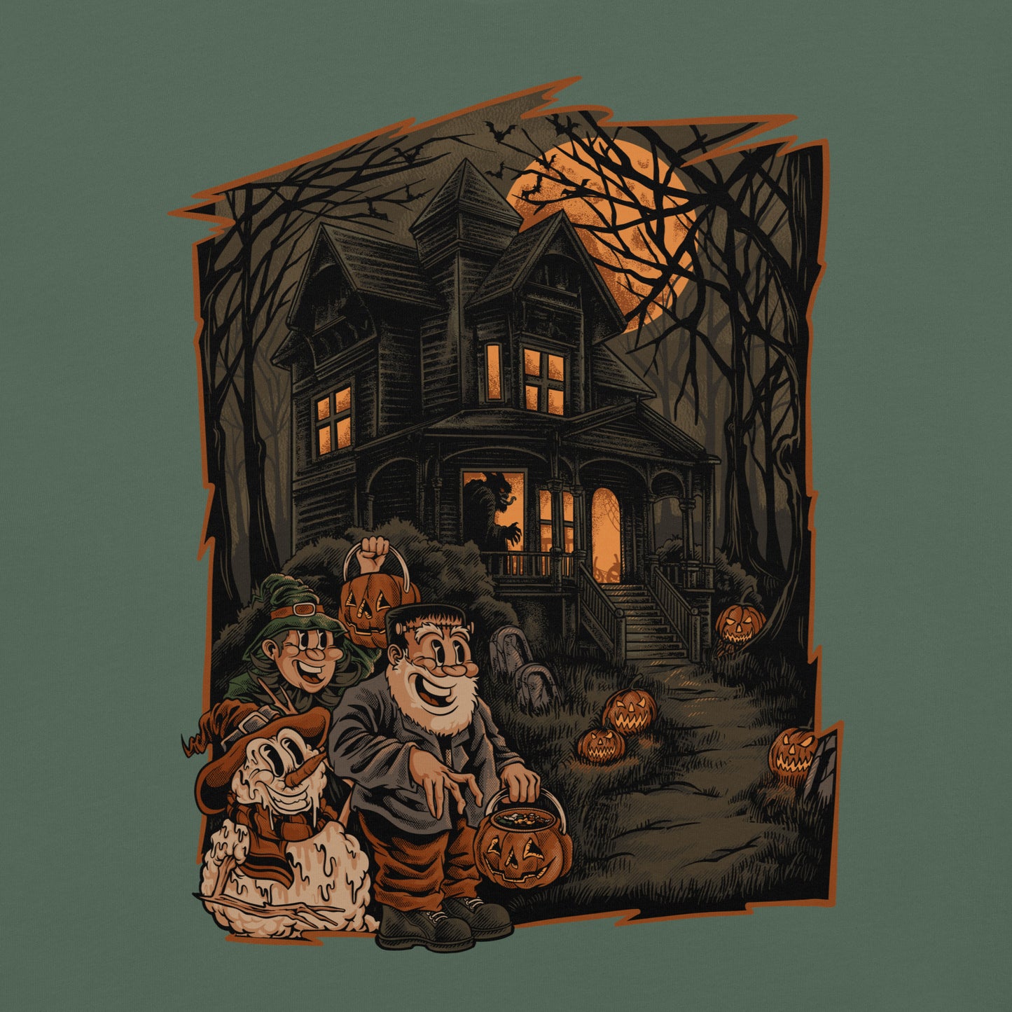Trick or Treat with Oh Christmas Tee 2024