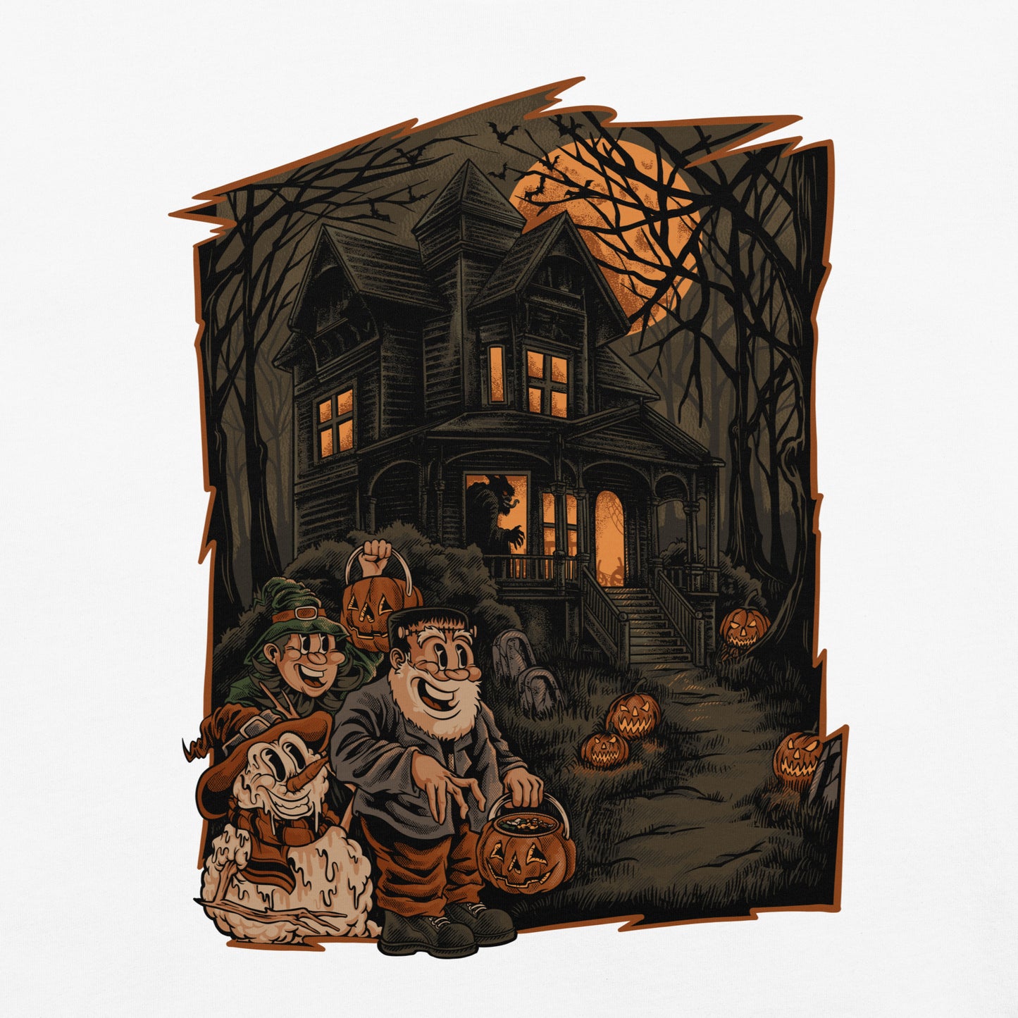 Trick or Treat with Oh Christmas Tee 2024