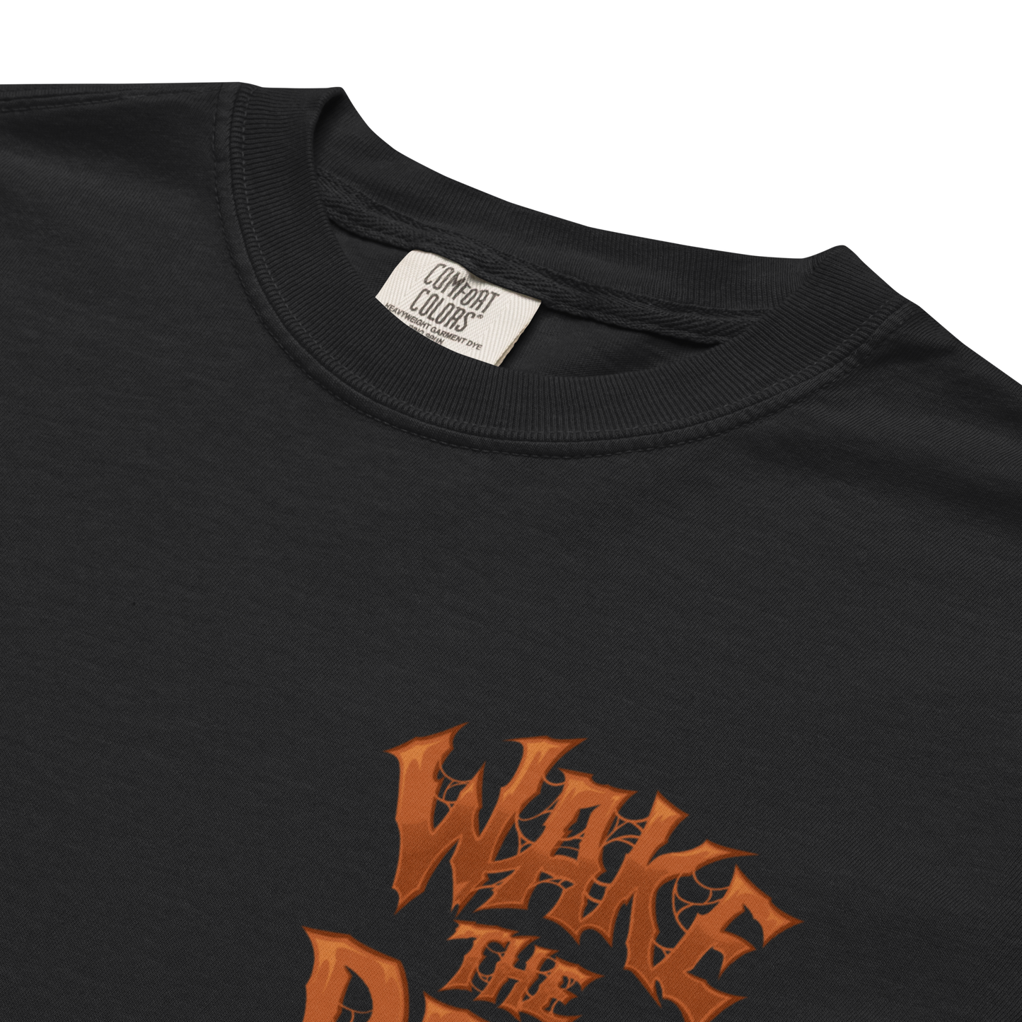Wake The Dead Coffee T-Shirt (Double-Sided Print)