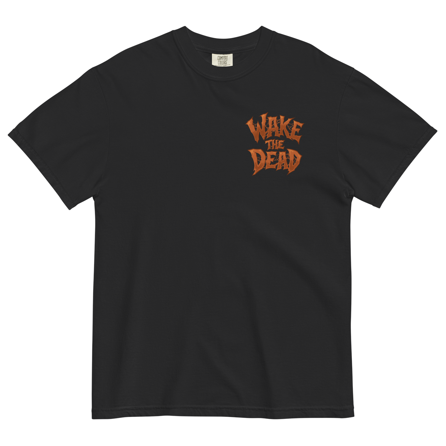 Wake The Dead Coffee T-Shirt (Double-Sided Print)