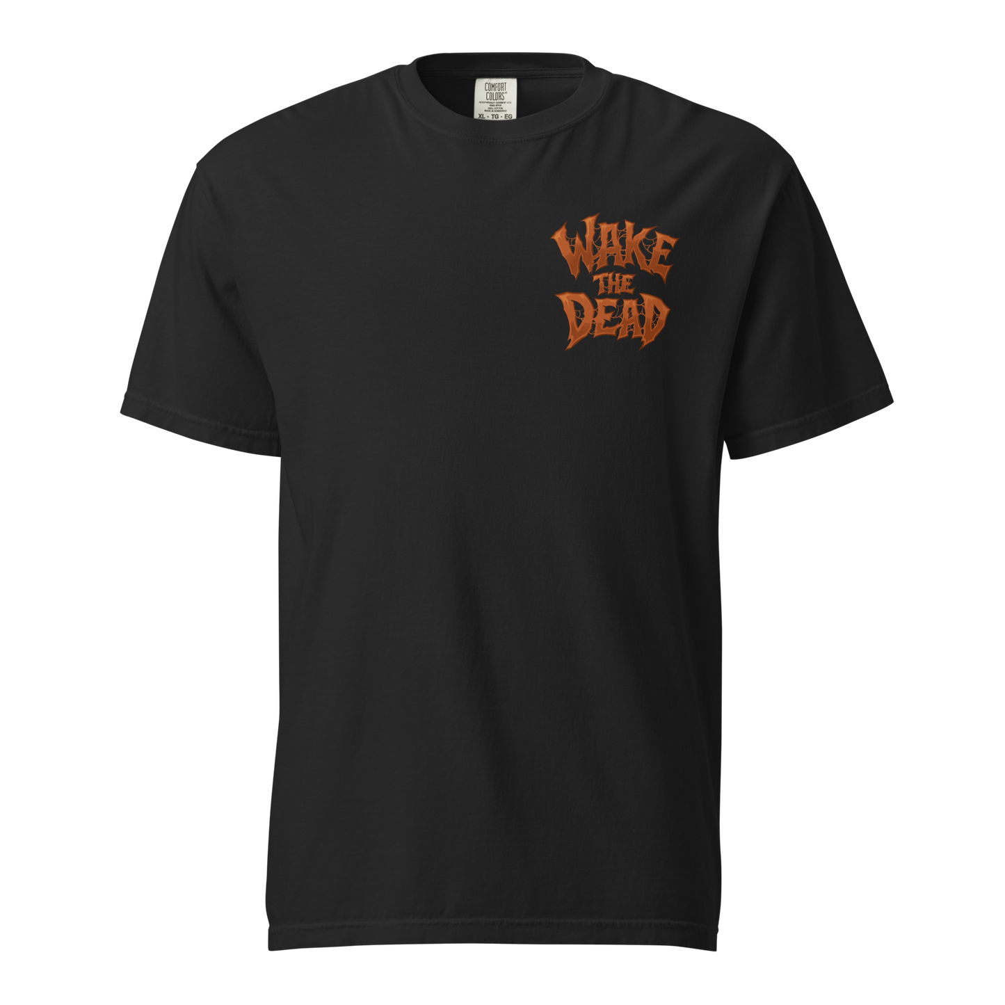 Wake The Dead Coffee T-Shirt (Double-Sided Print)
