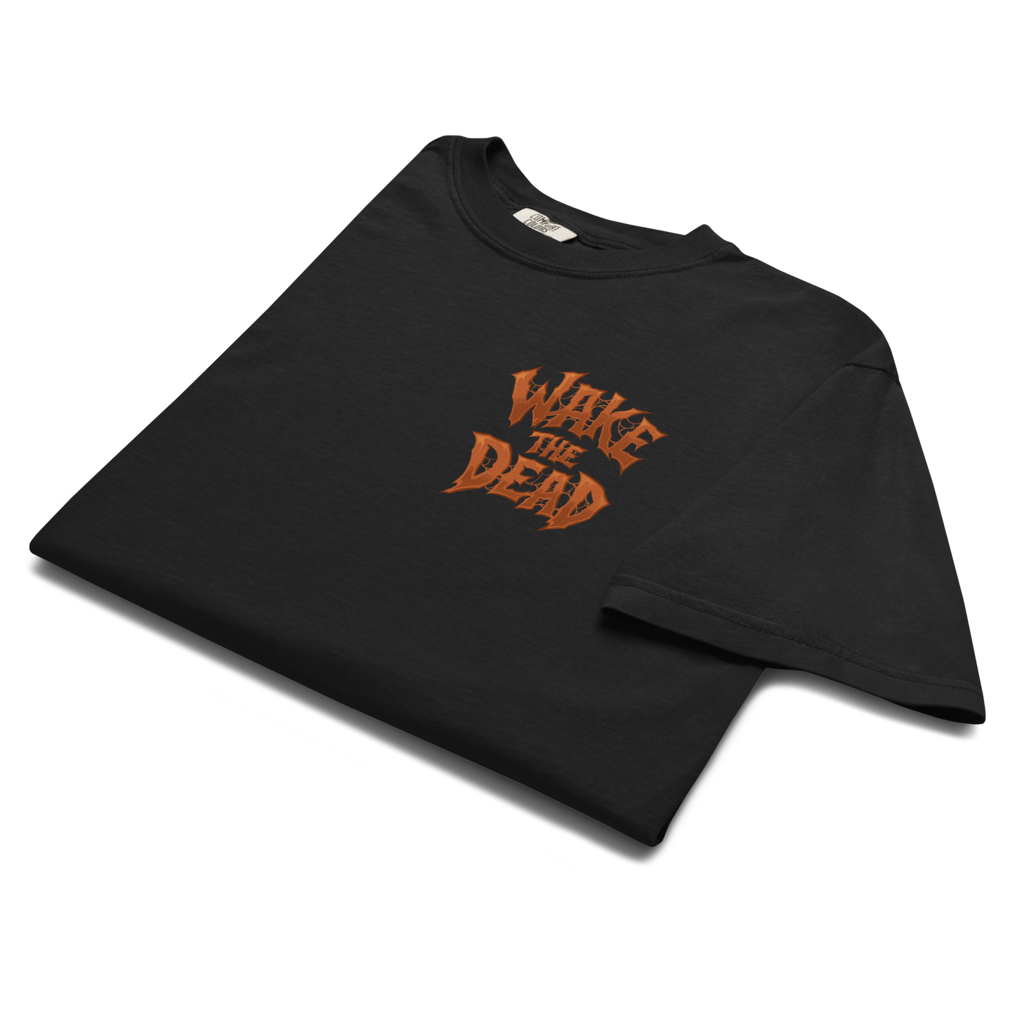 Wake The Dead Coffee T-Shirt (Double-Sided Print)